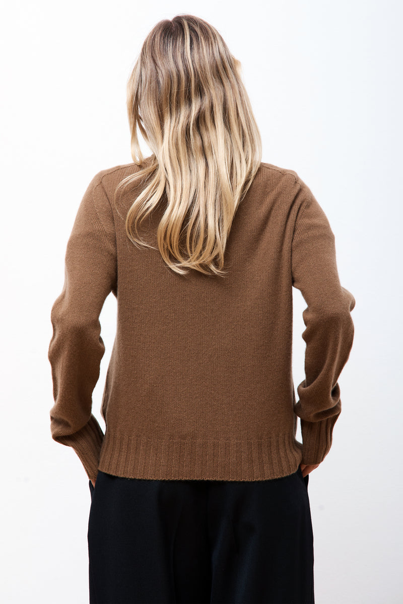 Wide Roll Neck Sable