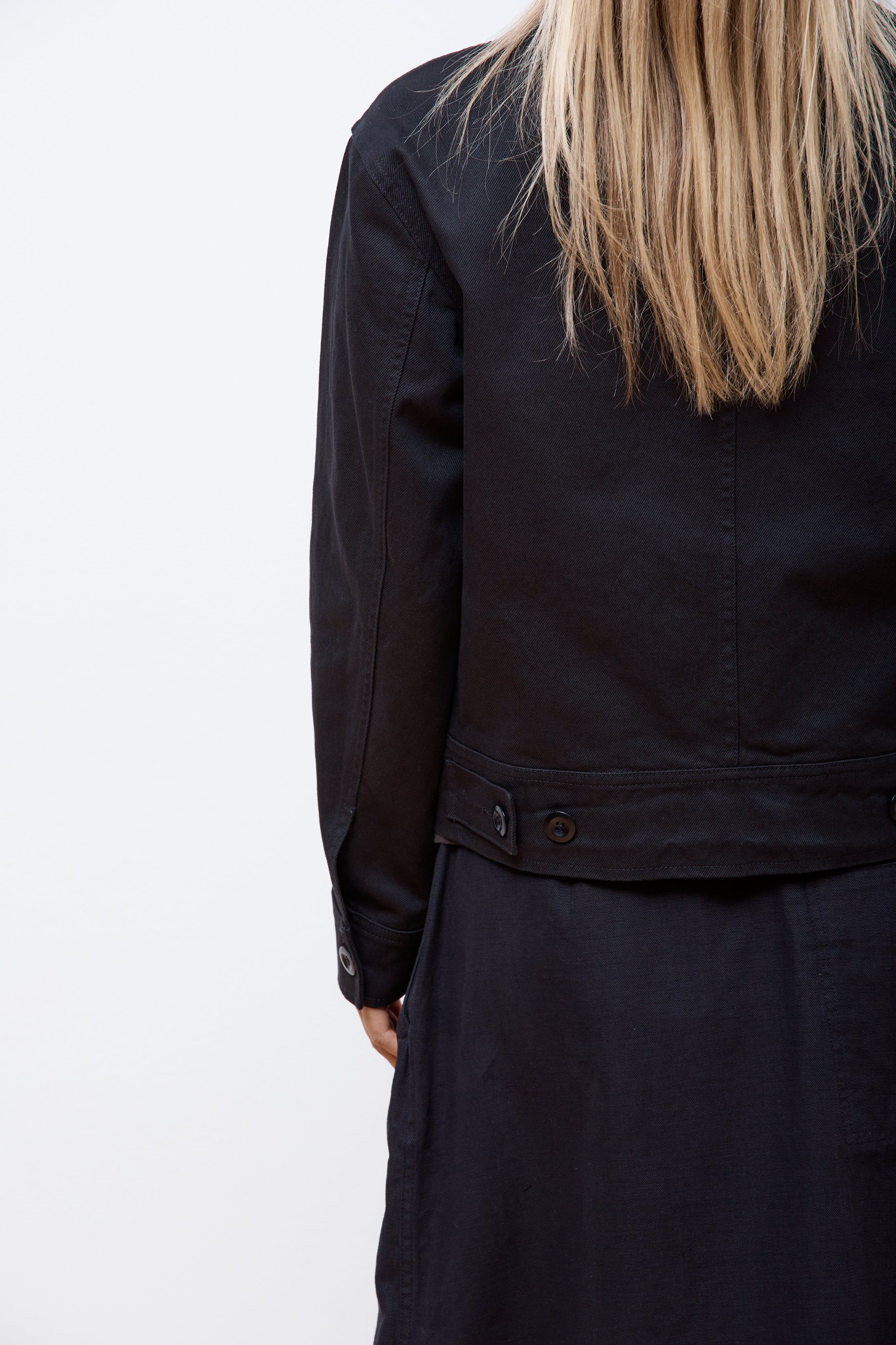 MHL Cropped Worker Jacket Black