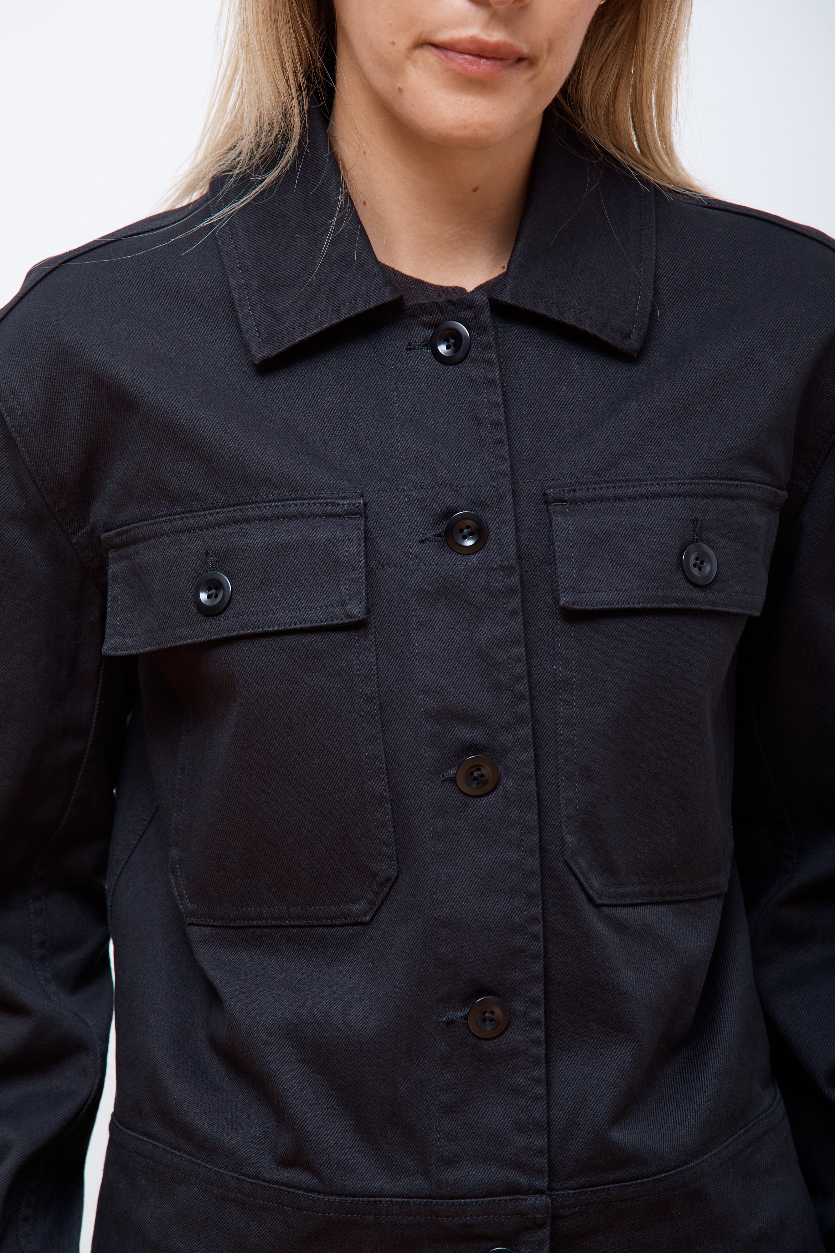 MHL Cropped Worker Jacket Black