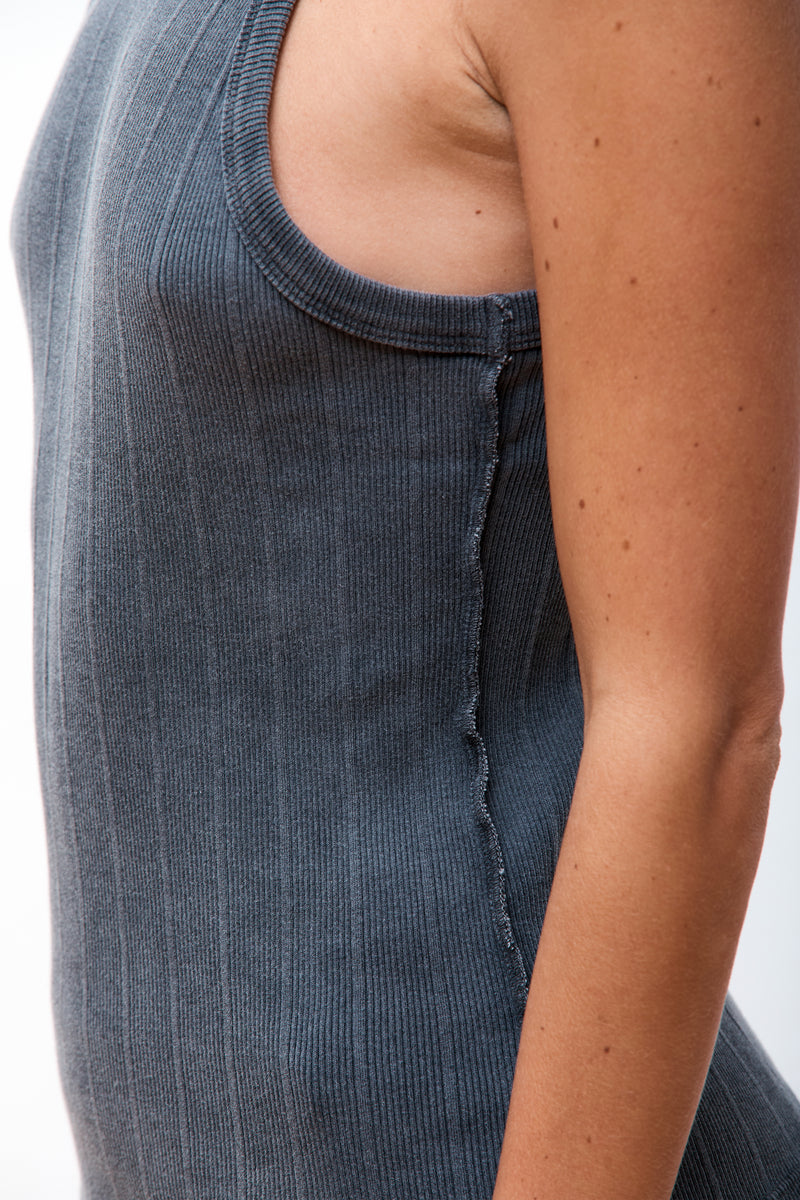 Tank Top Washed Graphite