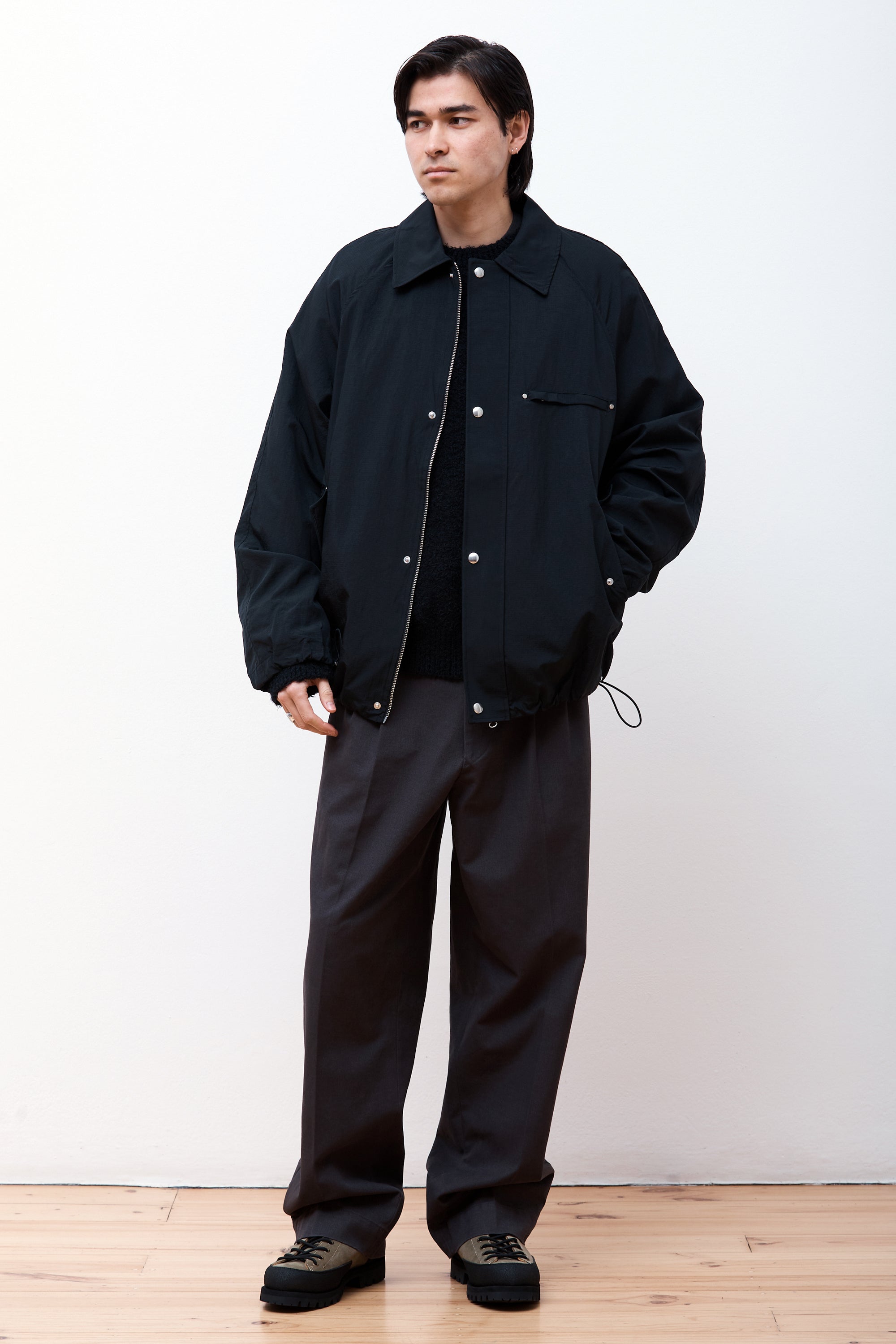 Prestige Jacket Recycled Black Ripstop