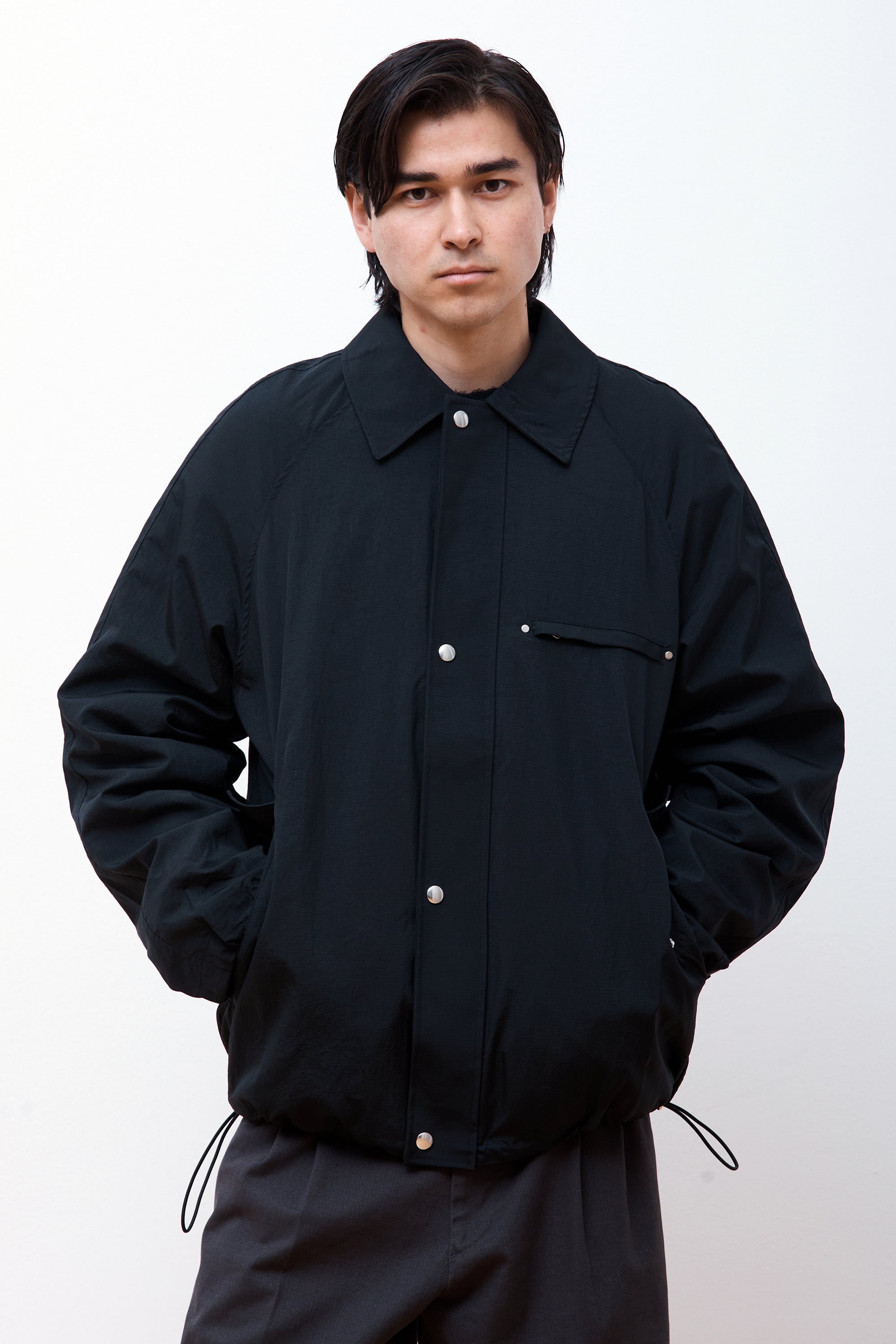 Prestige Jacket Recycled Black Ripstop