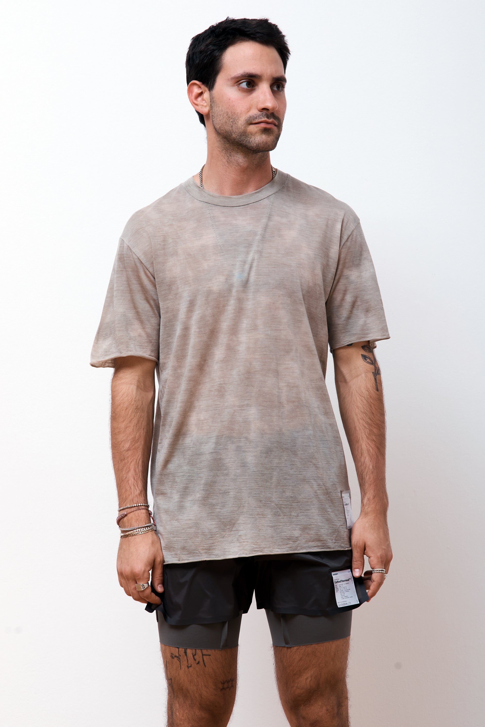 CloudMerino T-Shirt Sun Bleached Greige