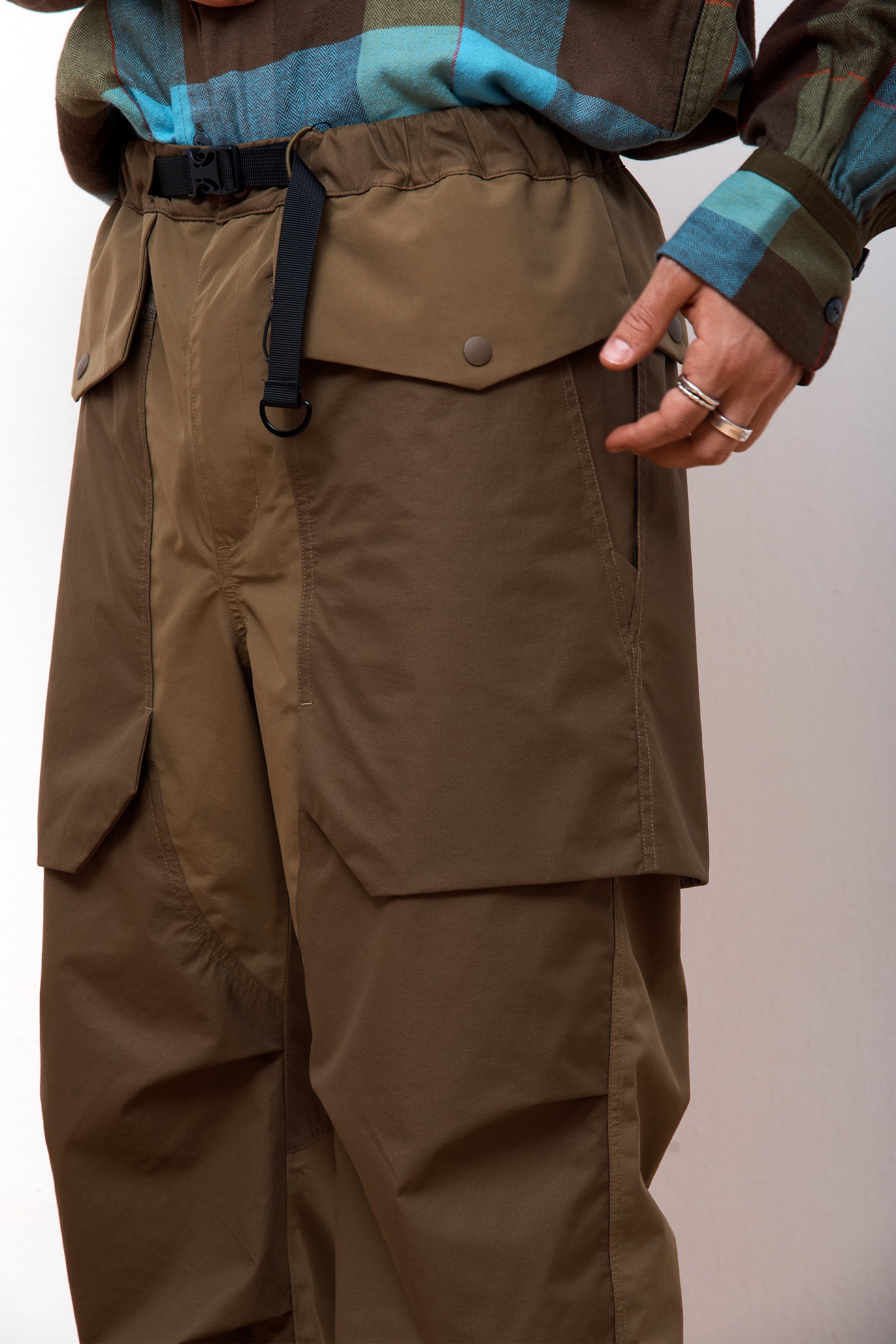 Apron-Pocket Pants Coyote