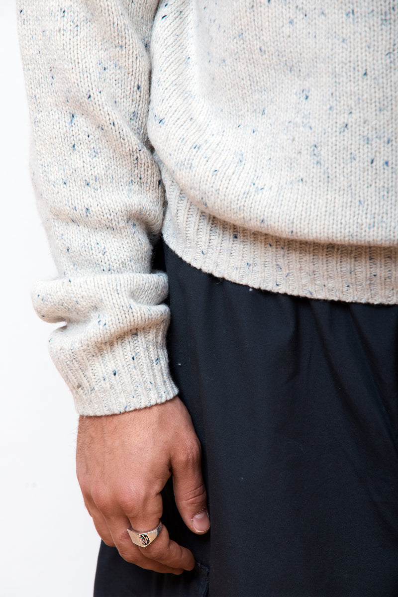 Anglistic Sweater Speckled Salt