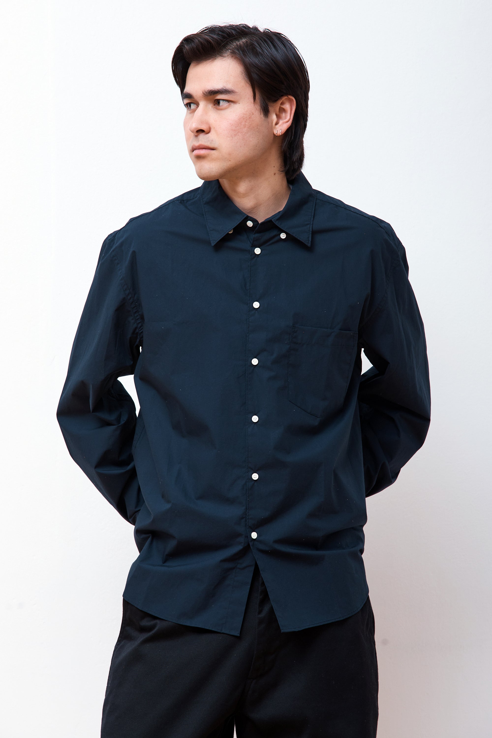 B.D Comfortable Shirt Dark Navy