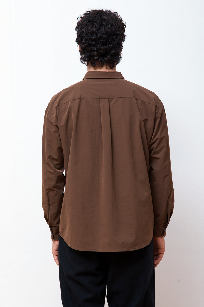 Light W Cloth Shirt Brown