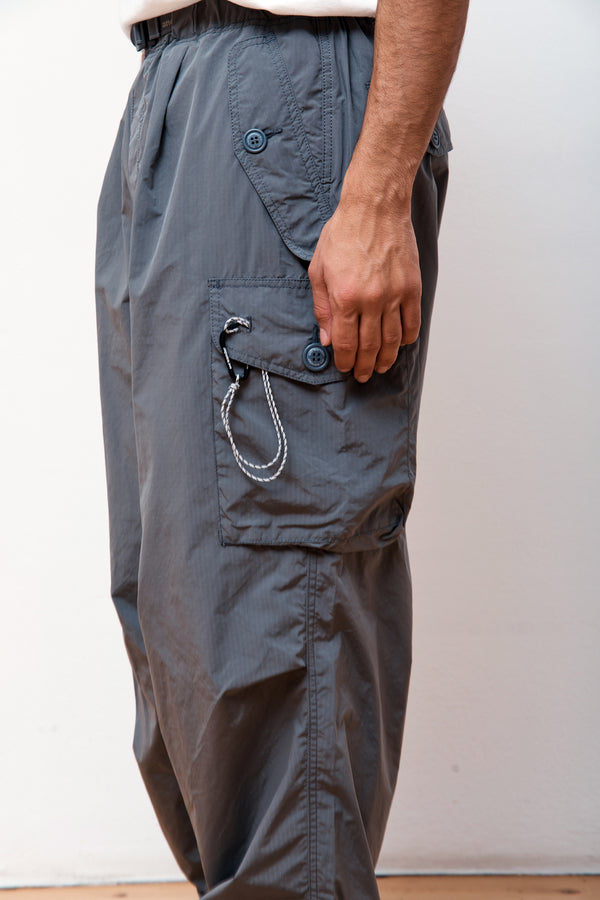 Oversized Cargo Pants Gray