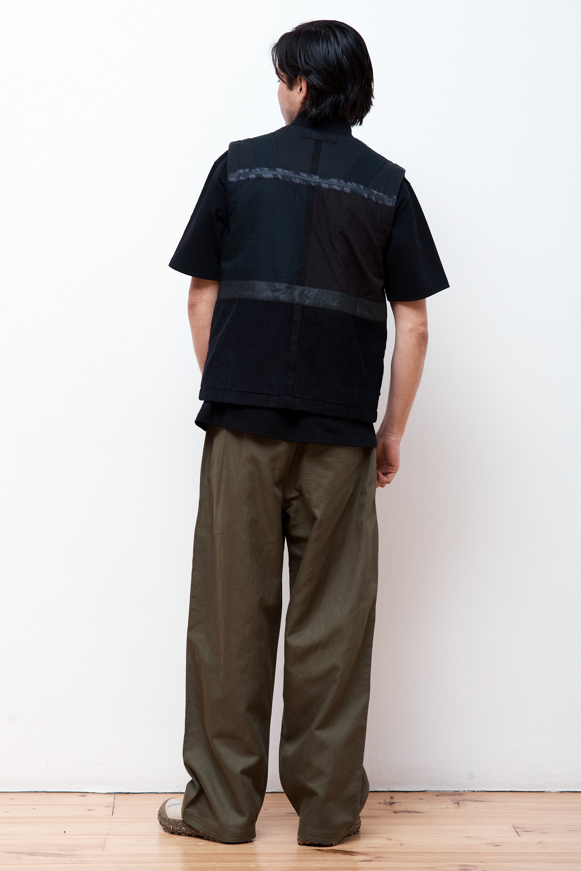 Hemp Work Track Pants Olive