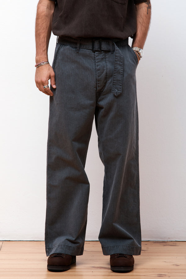 NORBIT BY HIROSHI NOZAWA Straight-Leg Belted Nylon Cargo Pants for Men