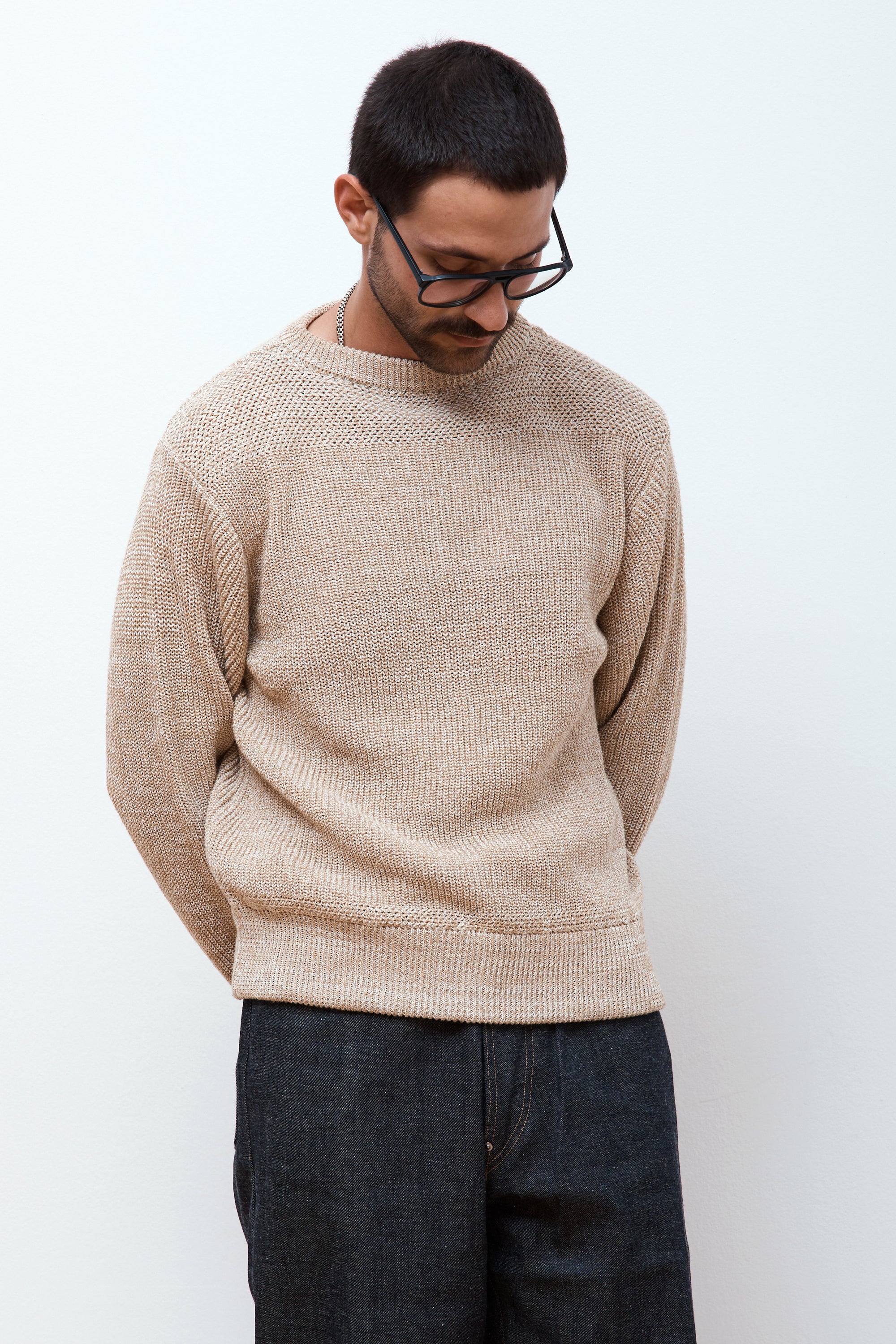 LOT.515 A.R.C SWEATER MIX BEIGE