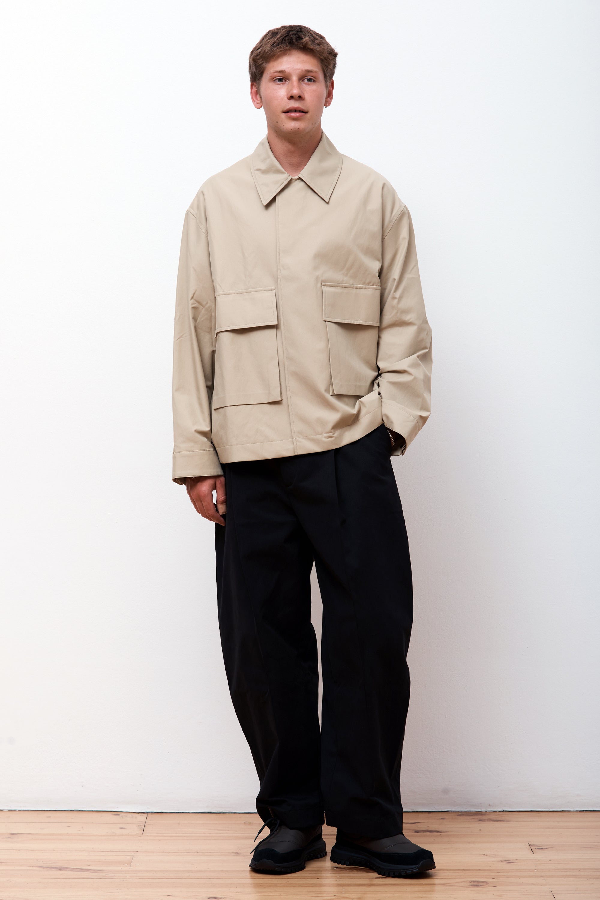 Studio Nicholson Bridges Pant Peached Cotton Black