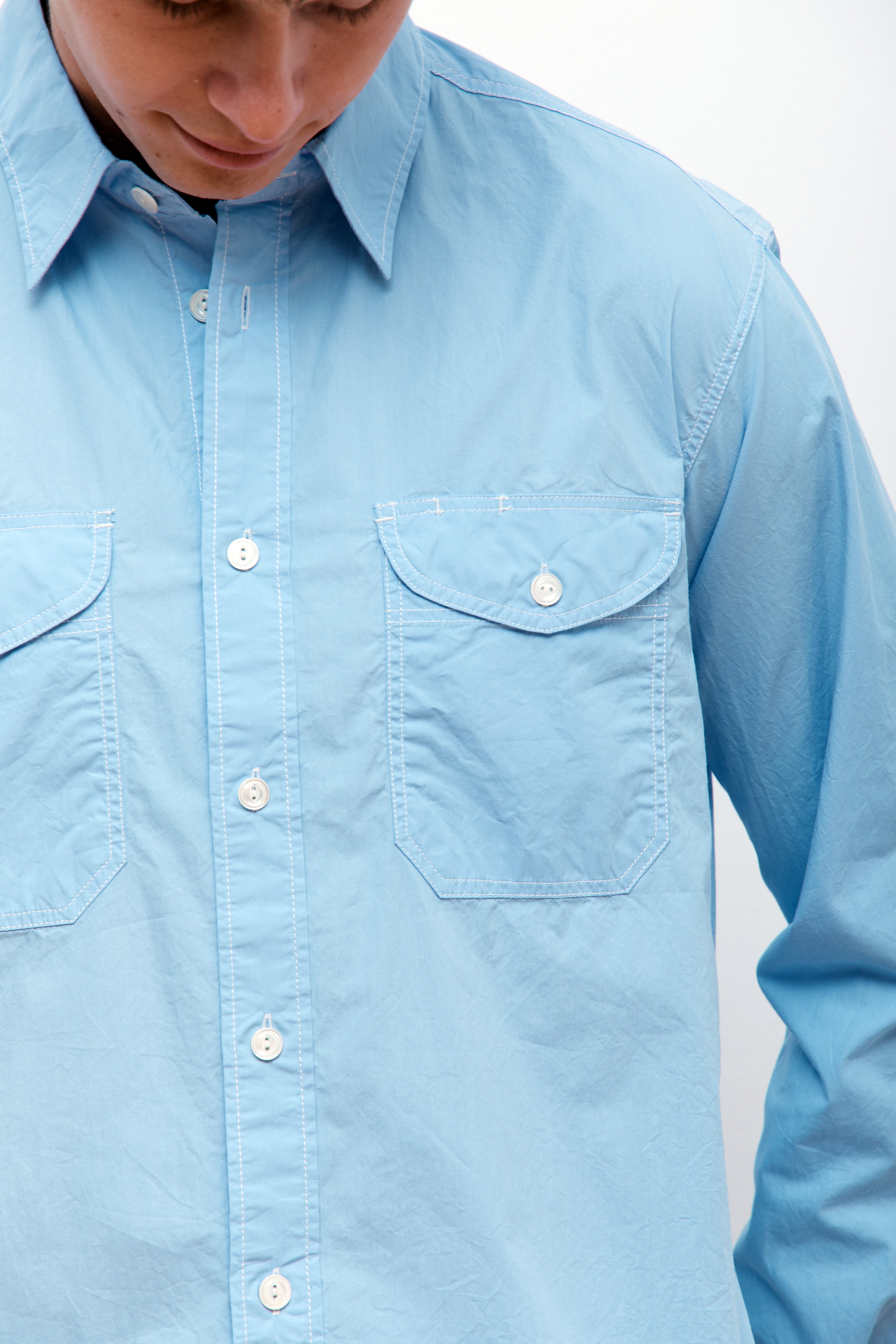 Work Shirt L.Blue