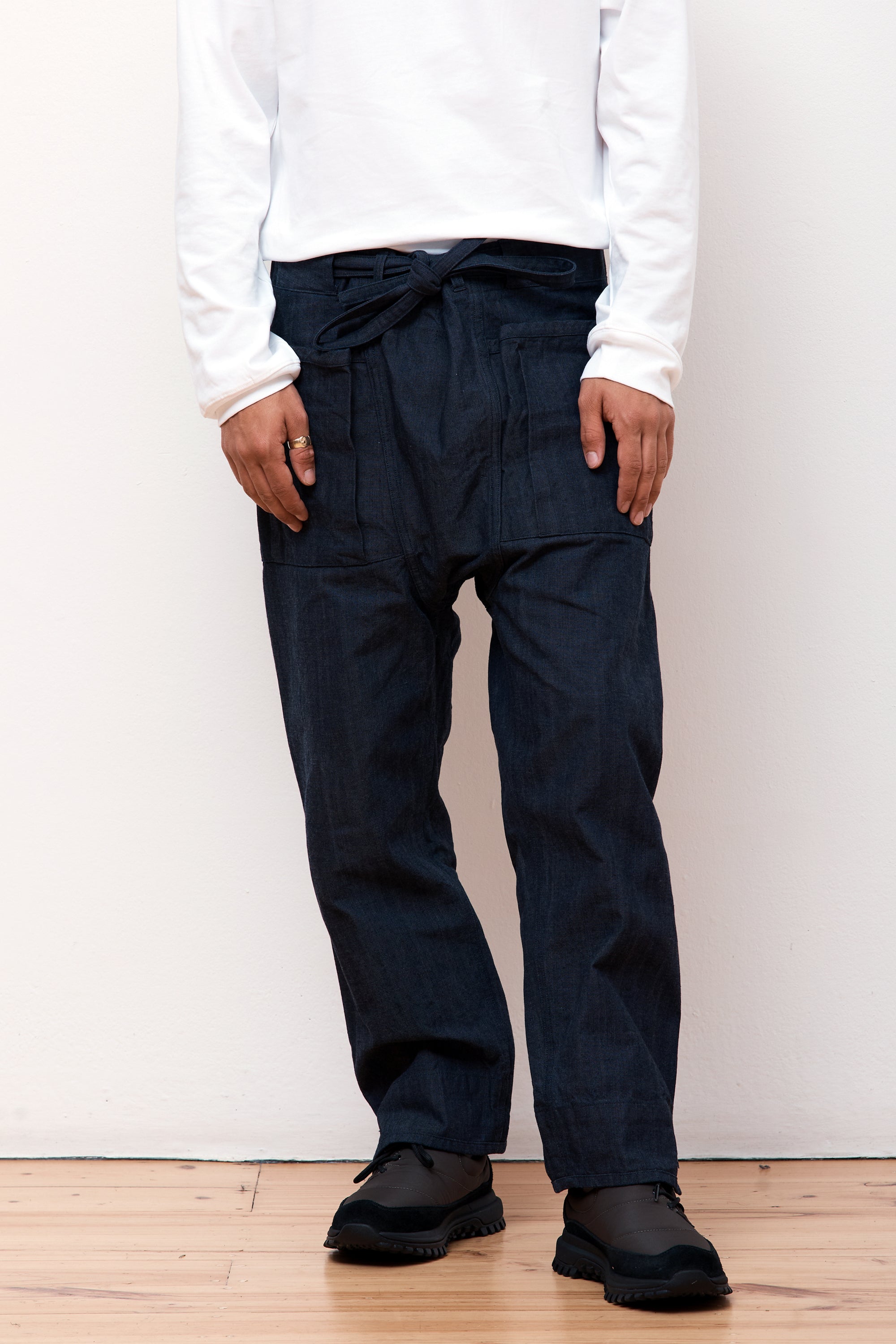 OG Canvas Noragi Pants Indigo