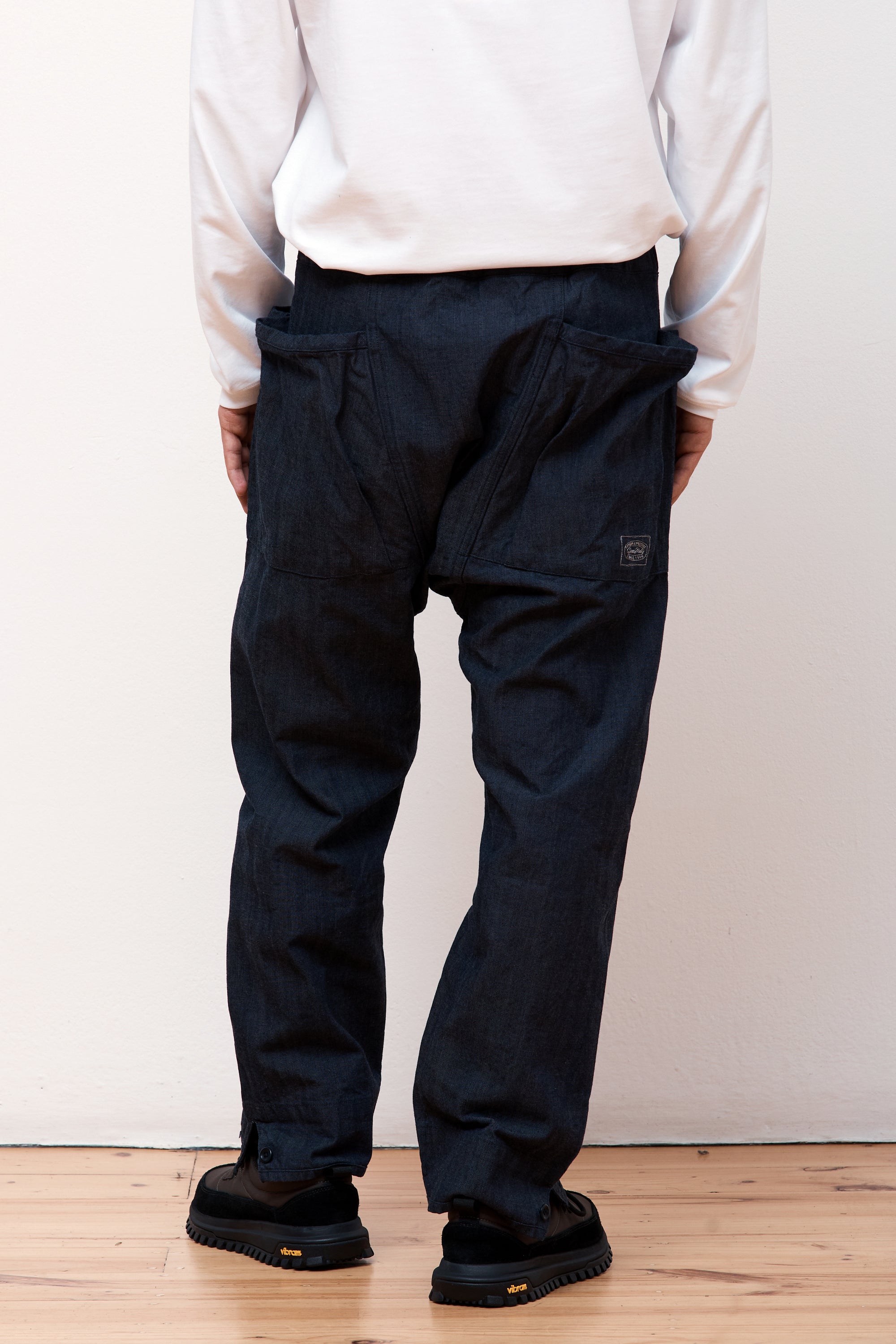 Snow Peak OG Canvas Noragi Pants Indigo