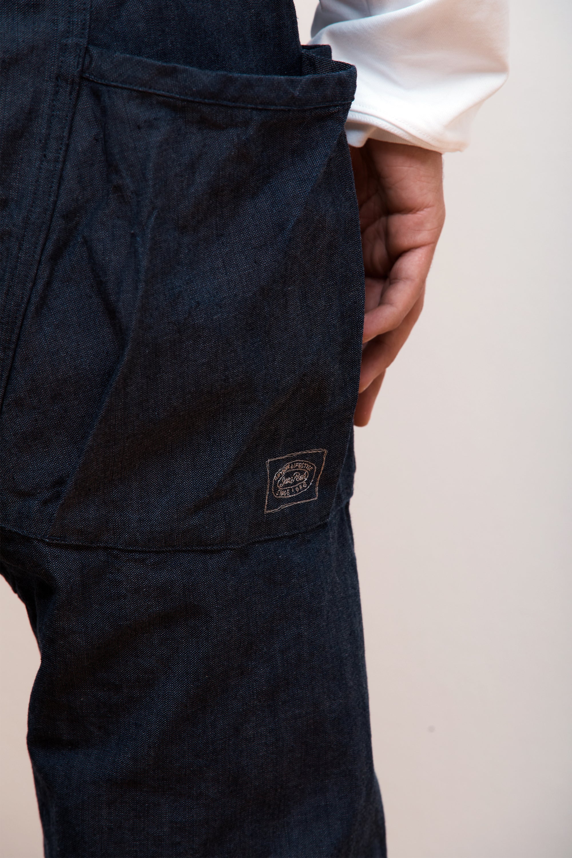 Snow Peak OG Canvas Noragi Pants Indigo