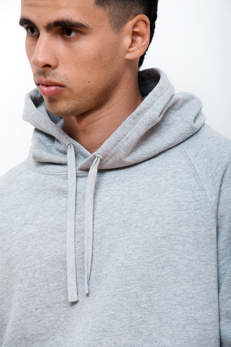 Recycled Cotton Hoodie M.Grey
