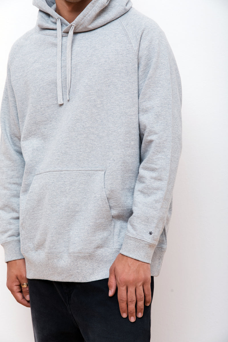 Recycled Cotton Hoodie M.Grey
