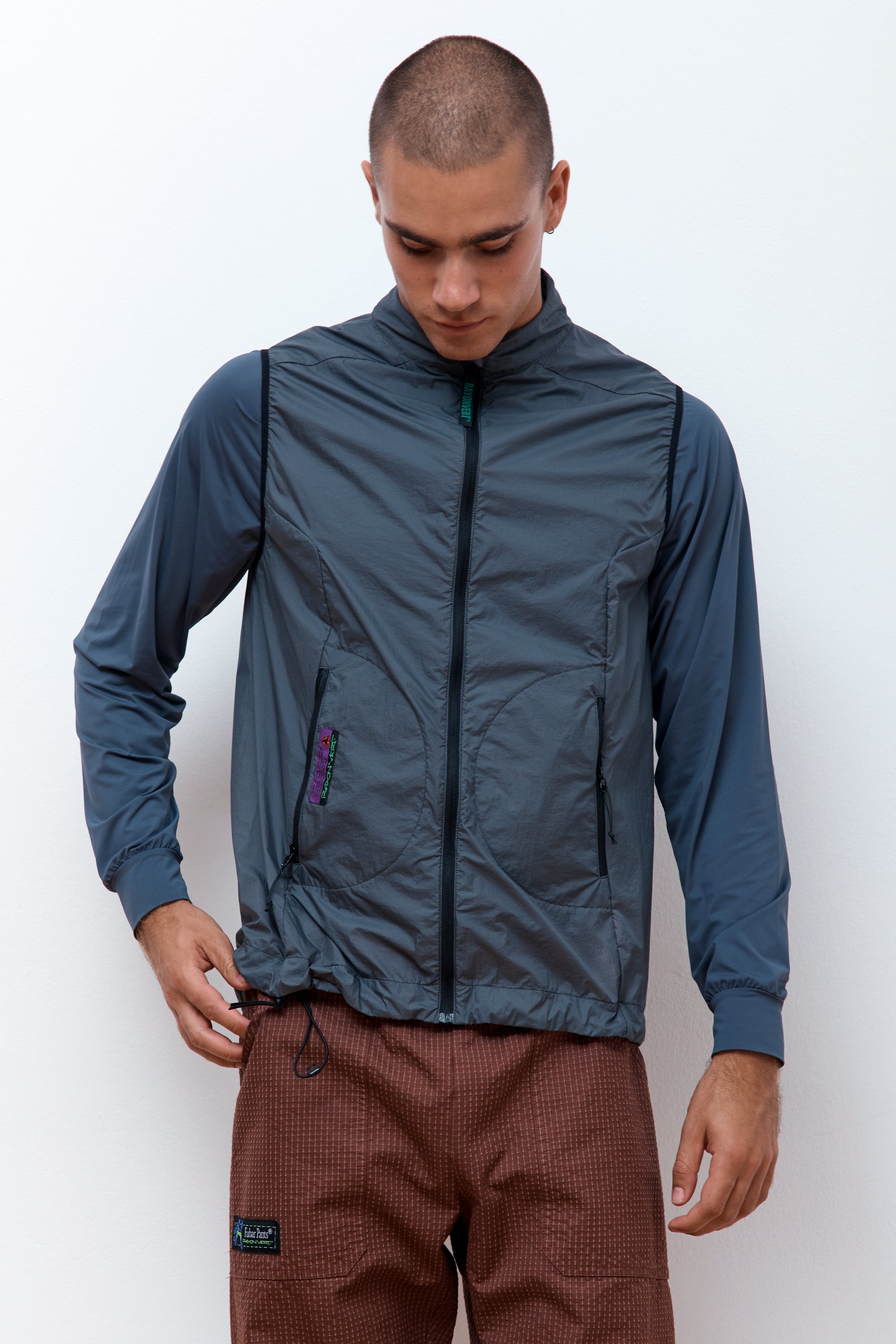 Splinter Vest Cave Grey