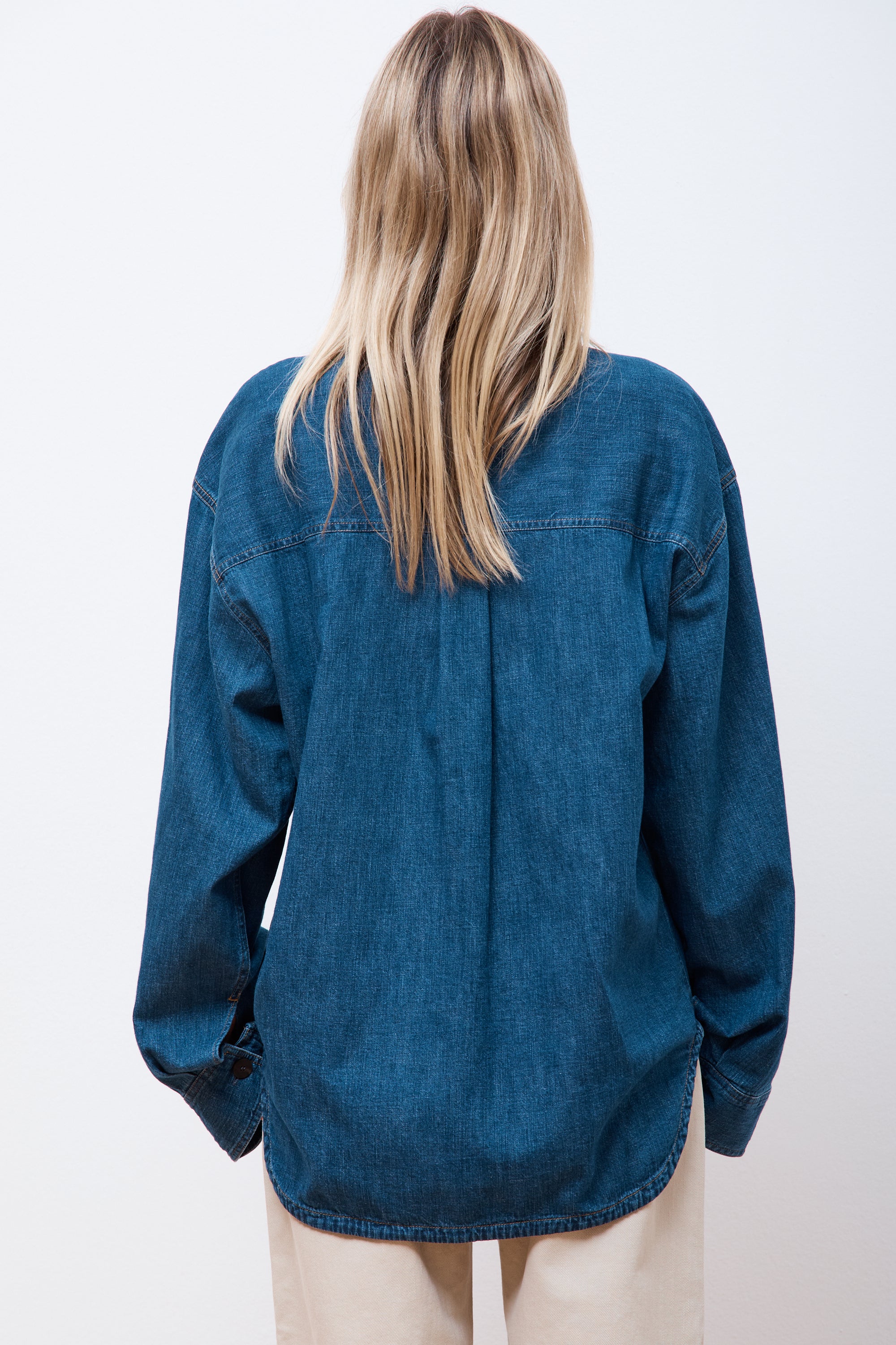 Neel Chambray Shirt Indigo