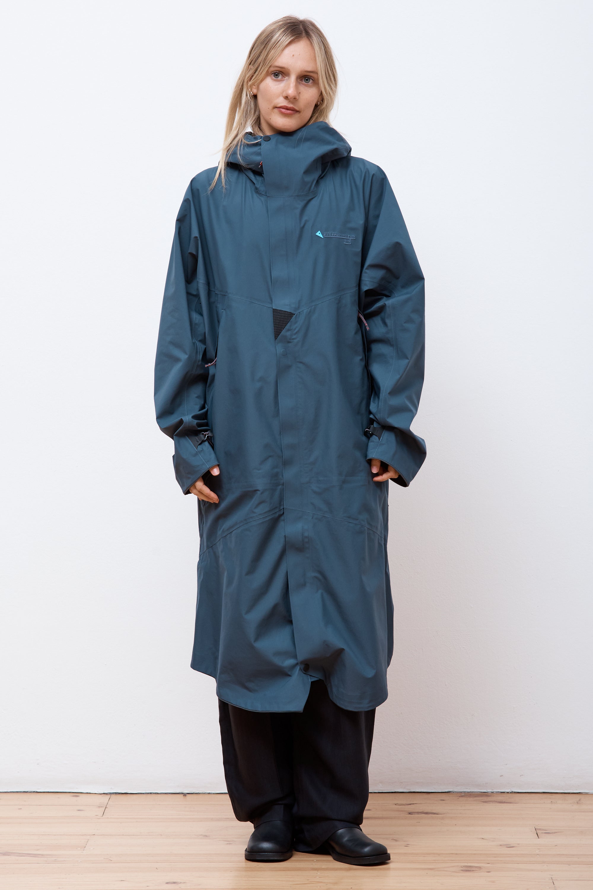 Klättermusen Syr Hood Parka Unisex Midnight Blue