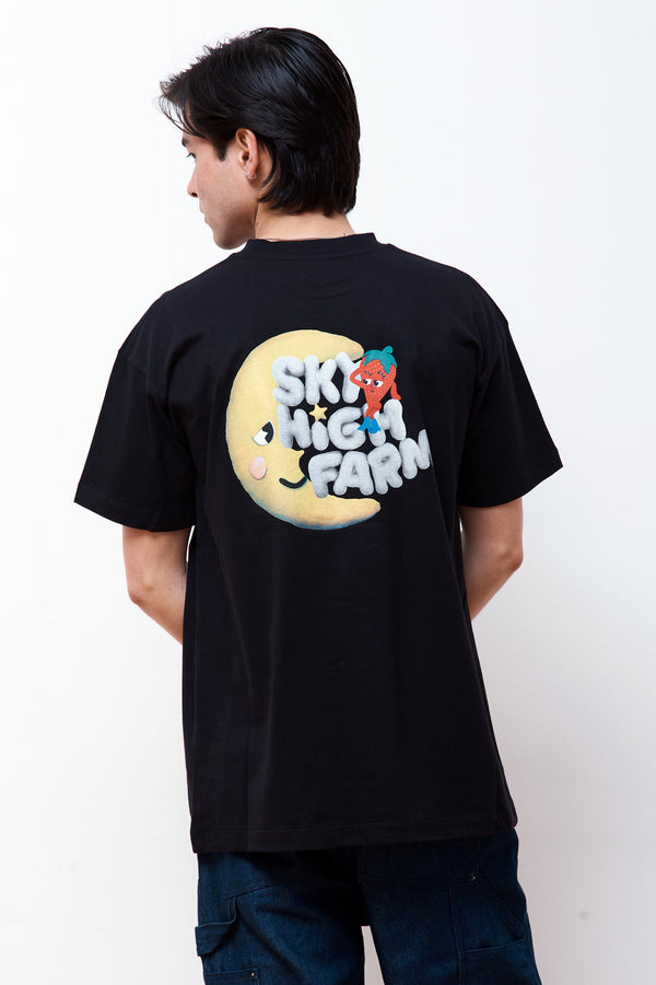 Perennial Shana Graphic T-Shirt Knit Black
