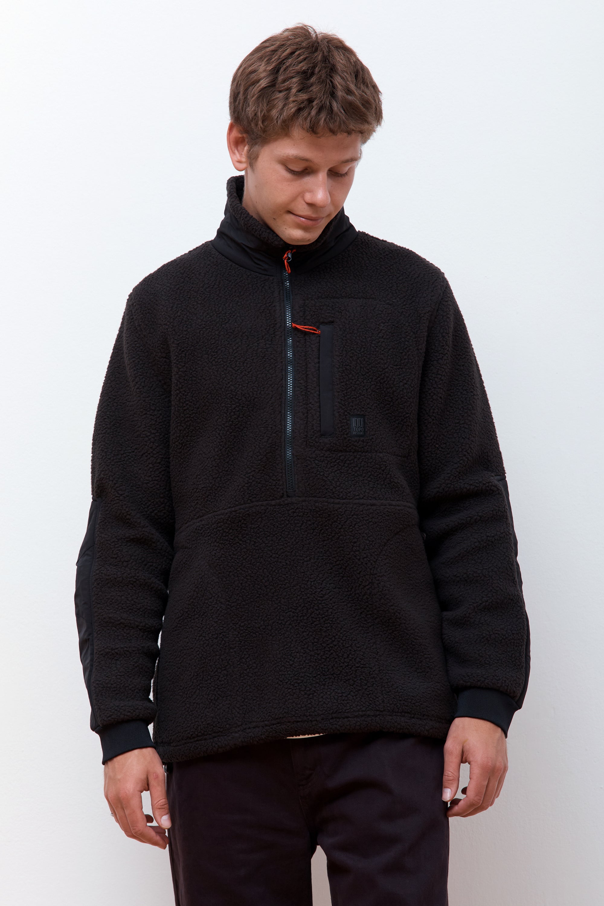 Mountain Fleece Pullover M Black/Black