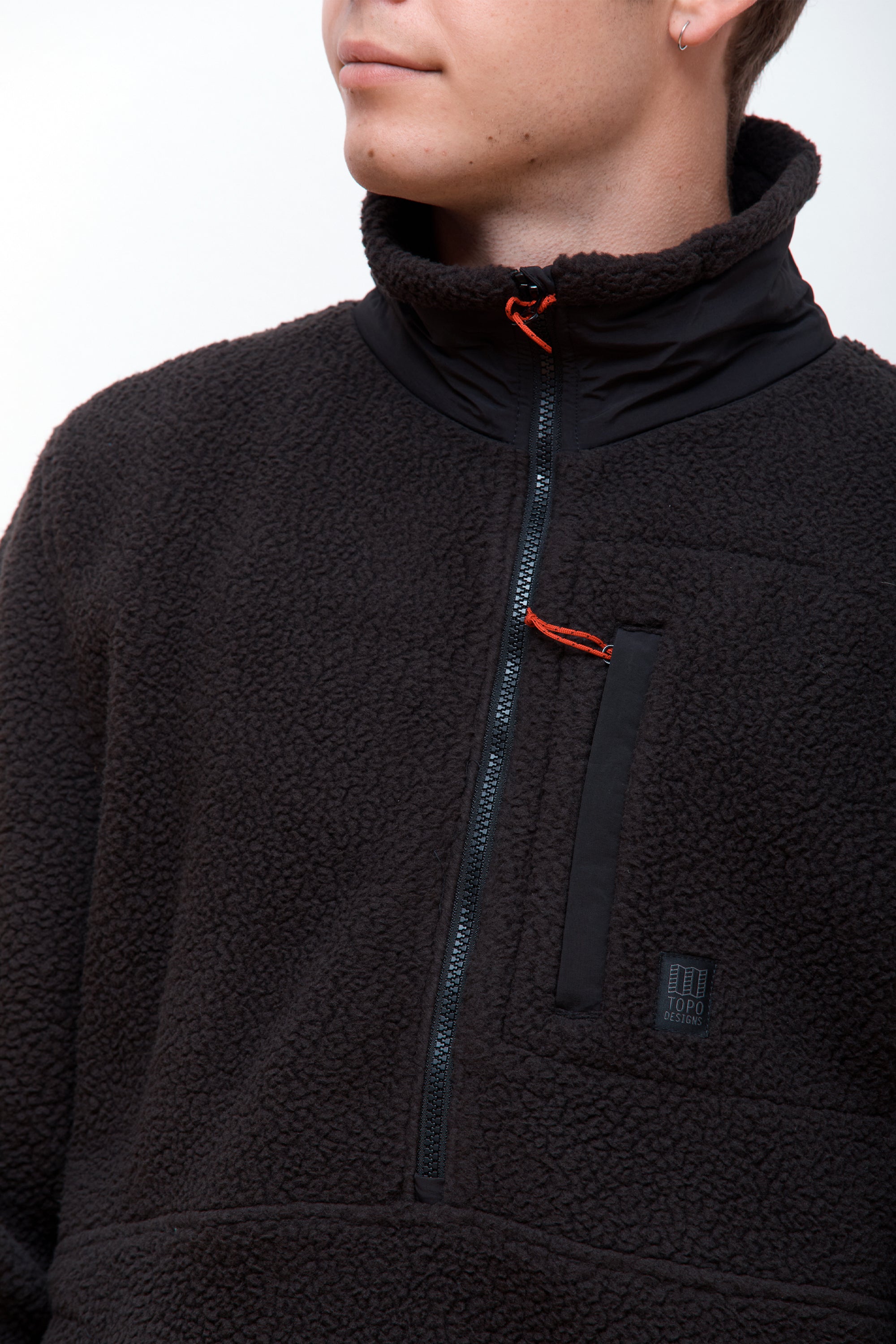 Mountain Fleece Pullover M Black/Black