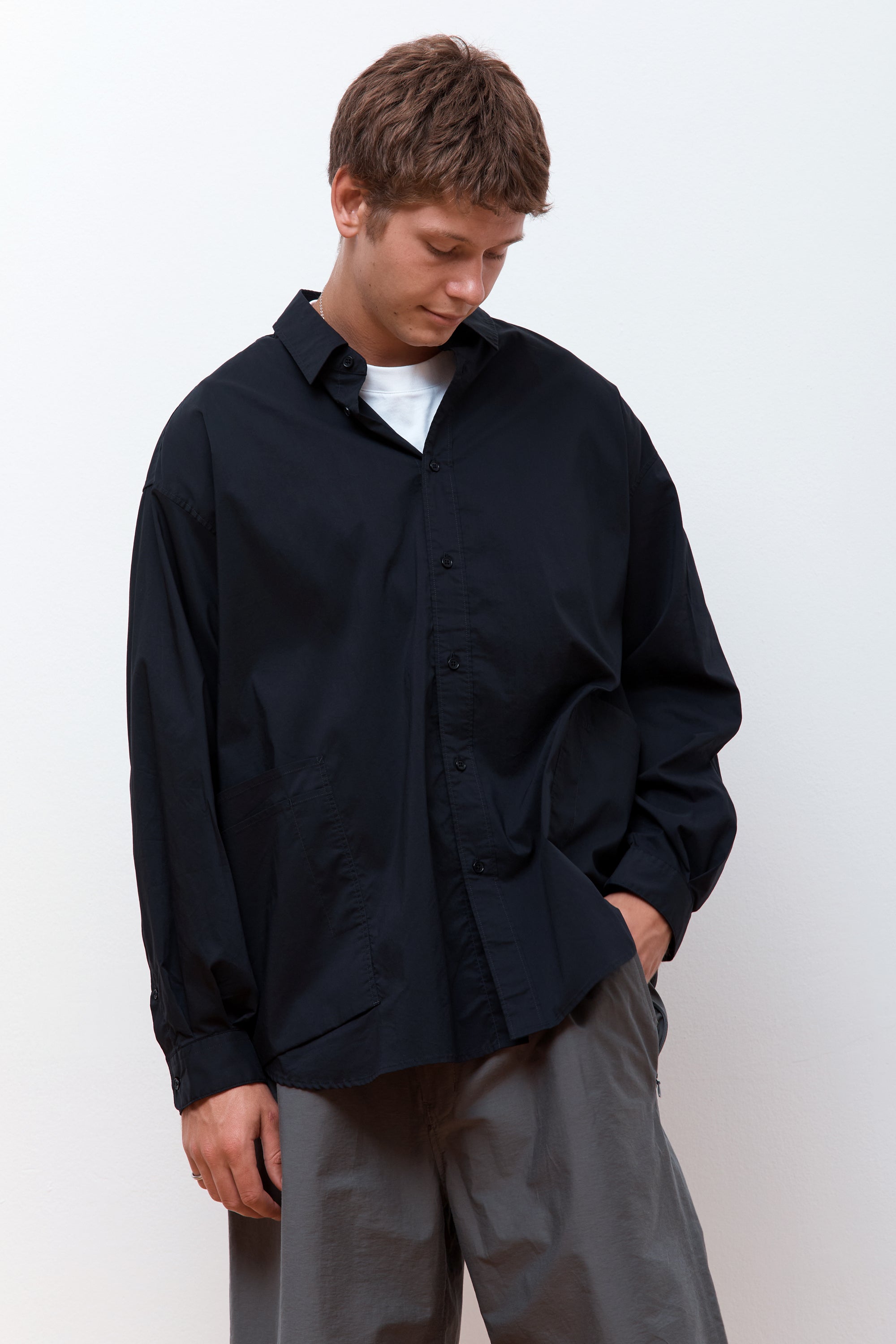 Sleepwalker Apron L/S Shirt Black