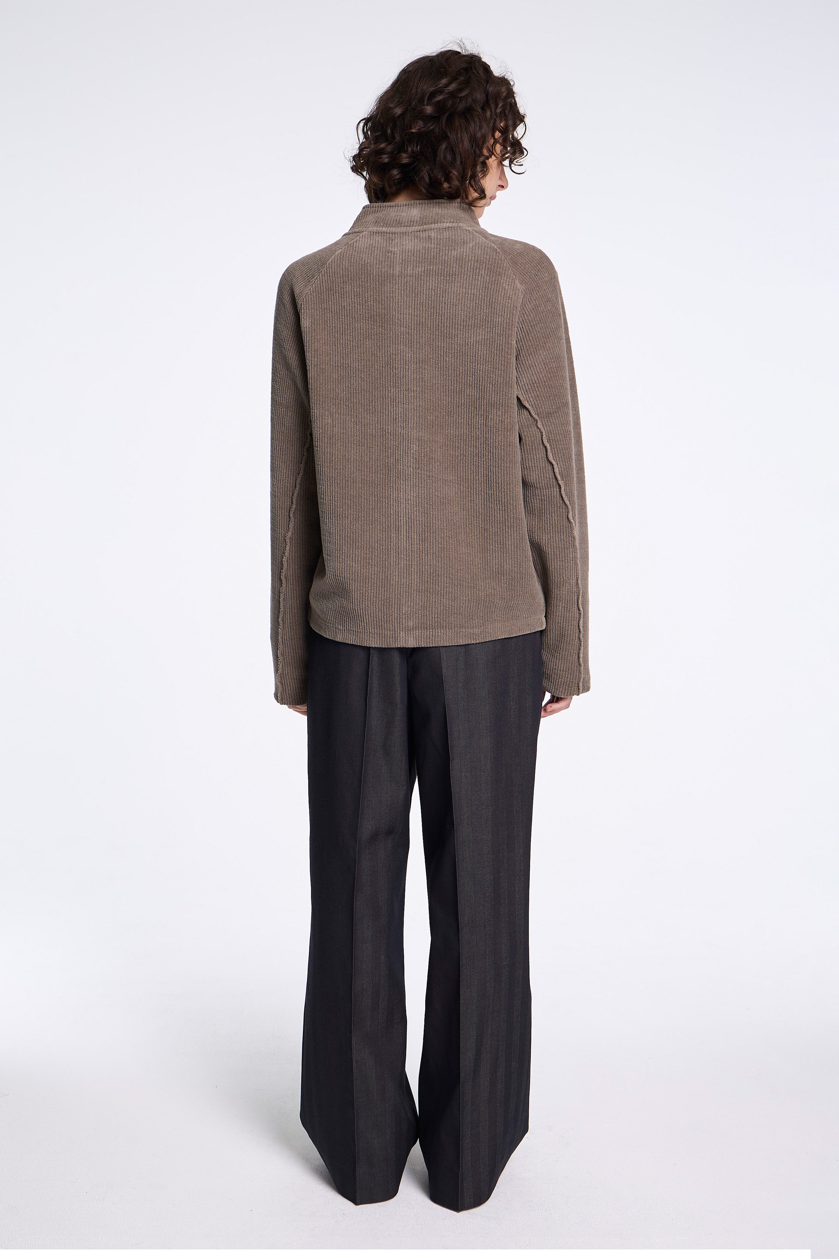 Favorite Trousers Black Solaro Herringbone
