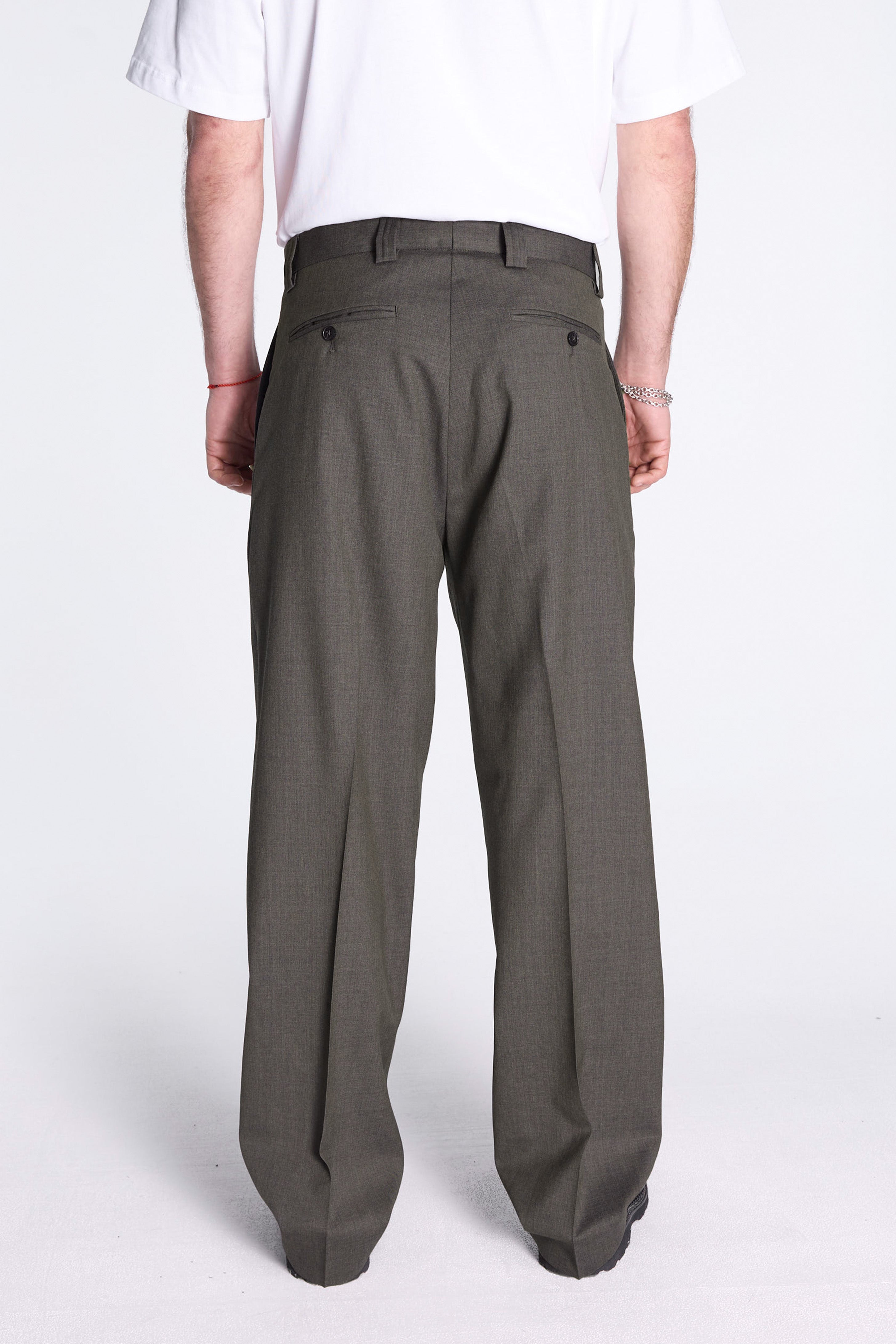 Study Trousers Taupe Wool