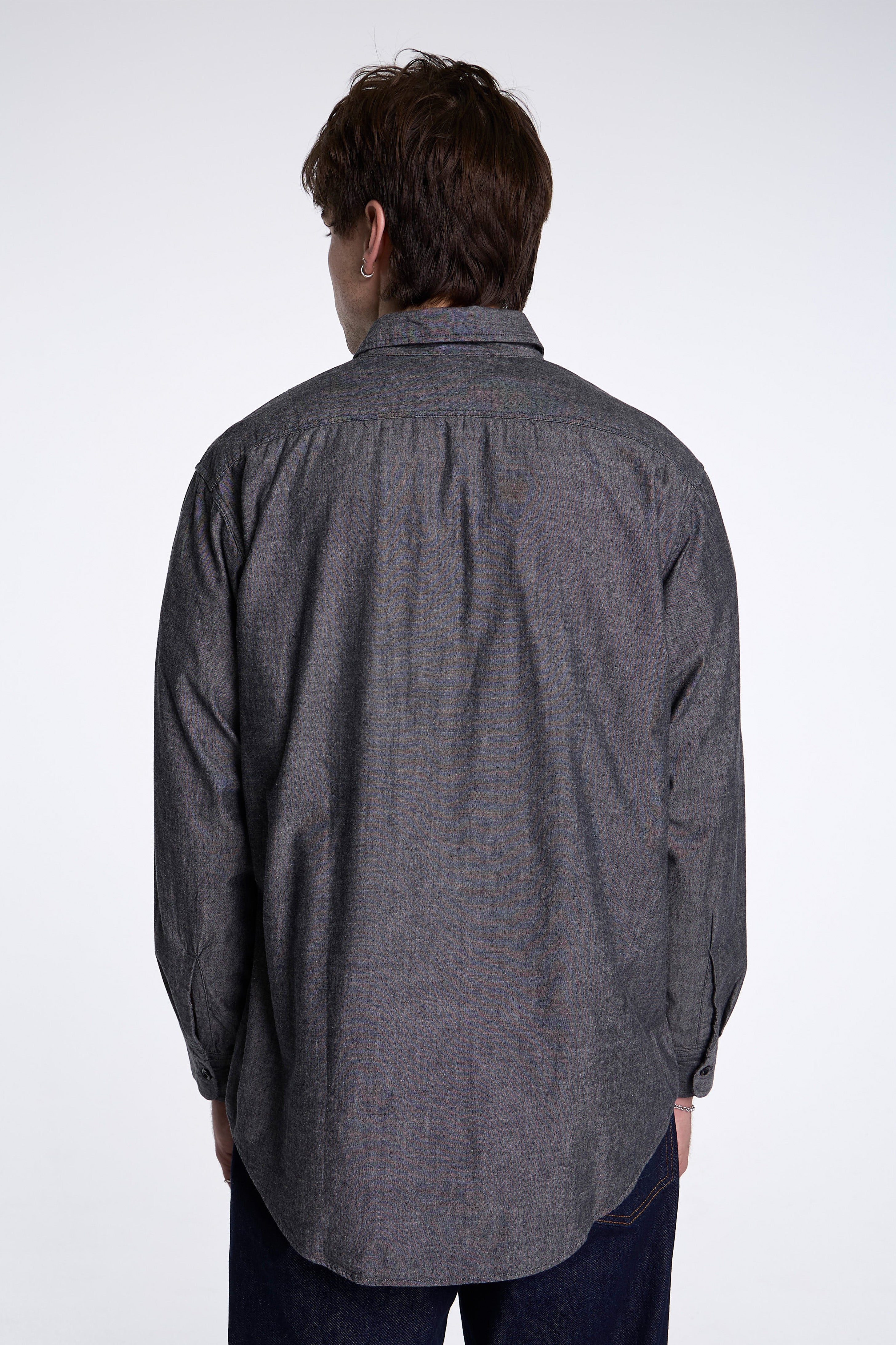 Black Chambray Work Shirt