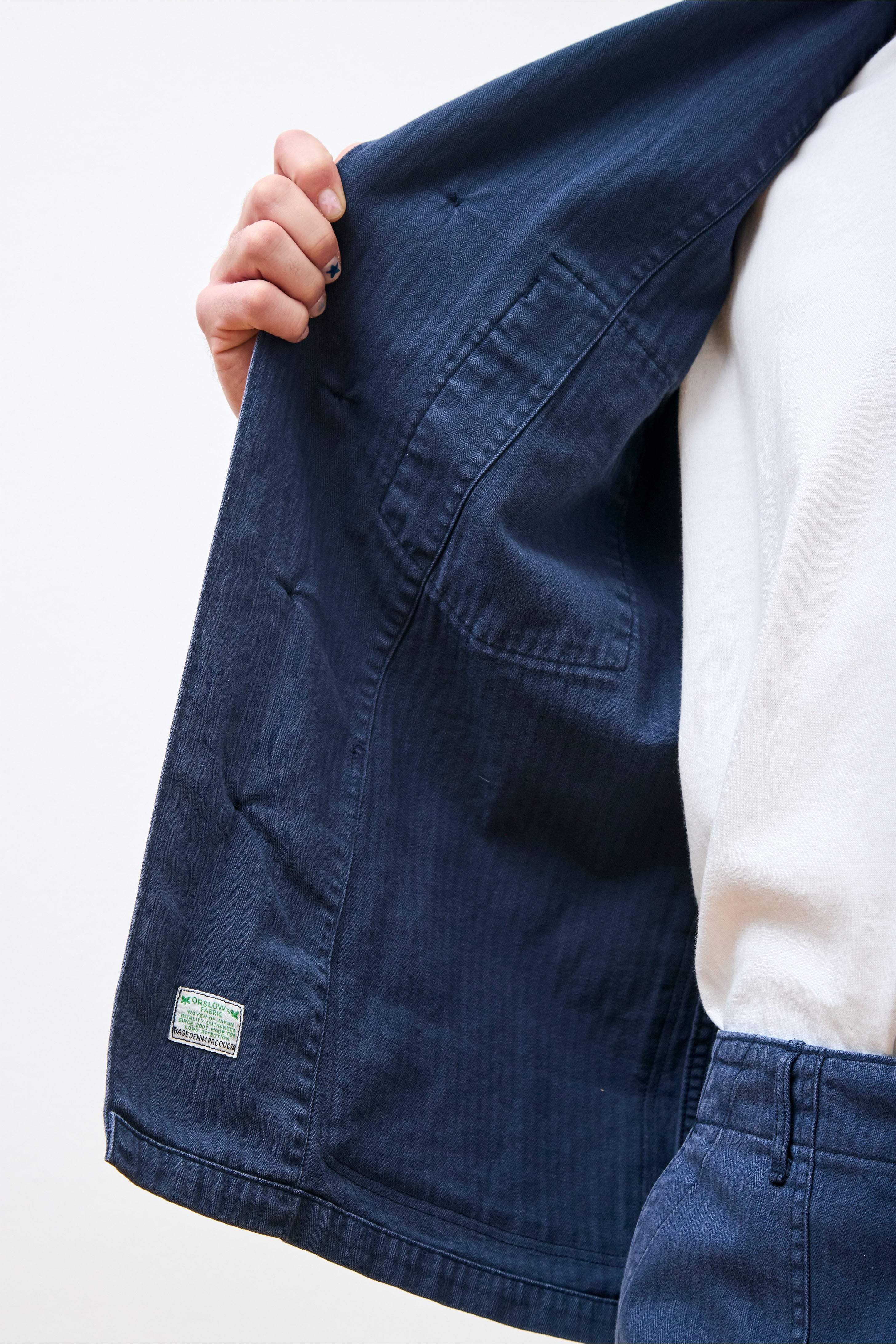 4 Pockets U.S Army Shirt Jacket Navy