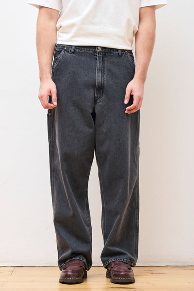 orSlow Dad's Fit Painter Pants Black Denim Stone