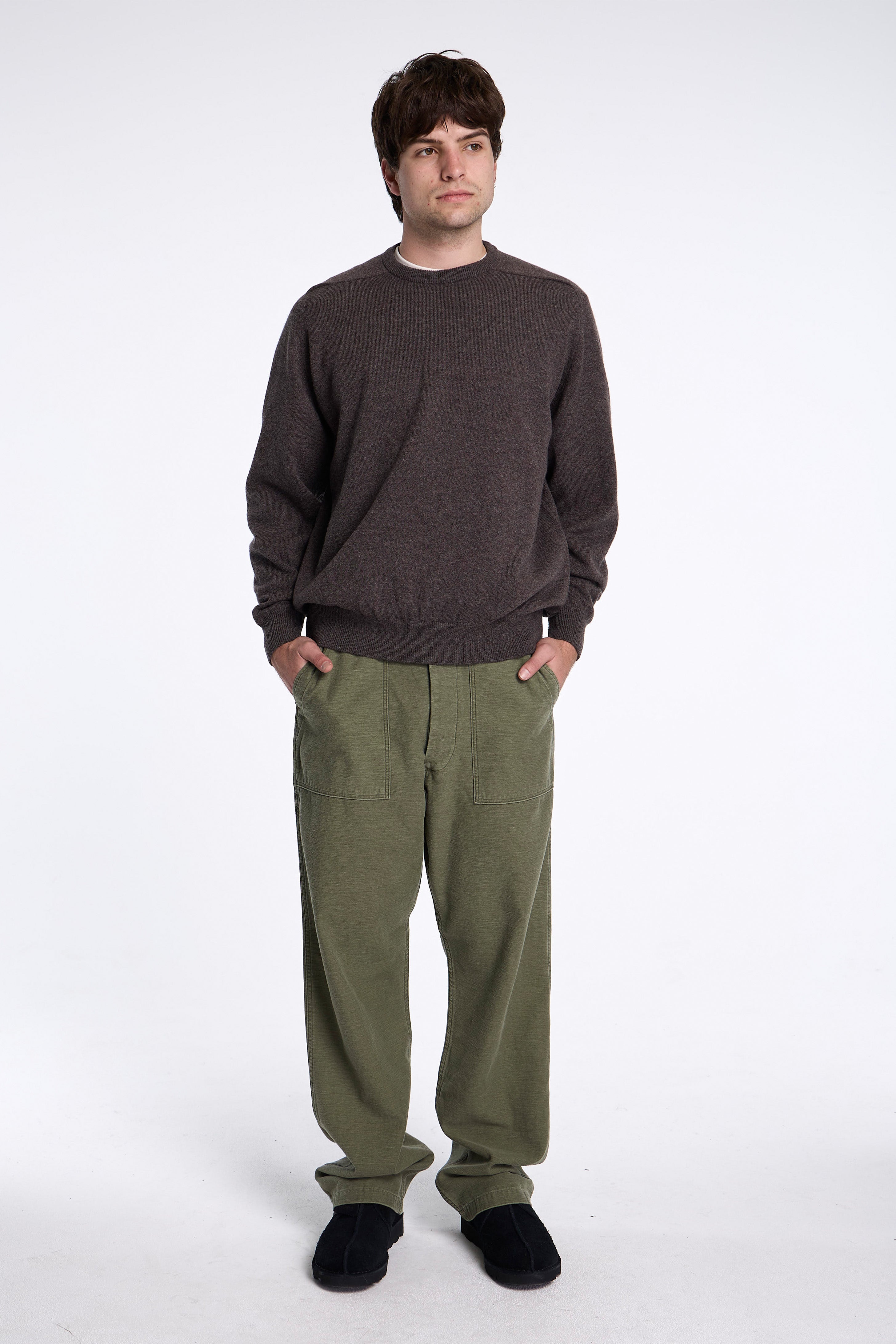 Simple Crew Neck Sweater