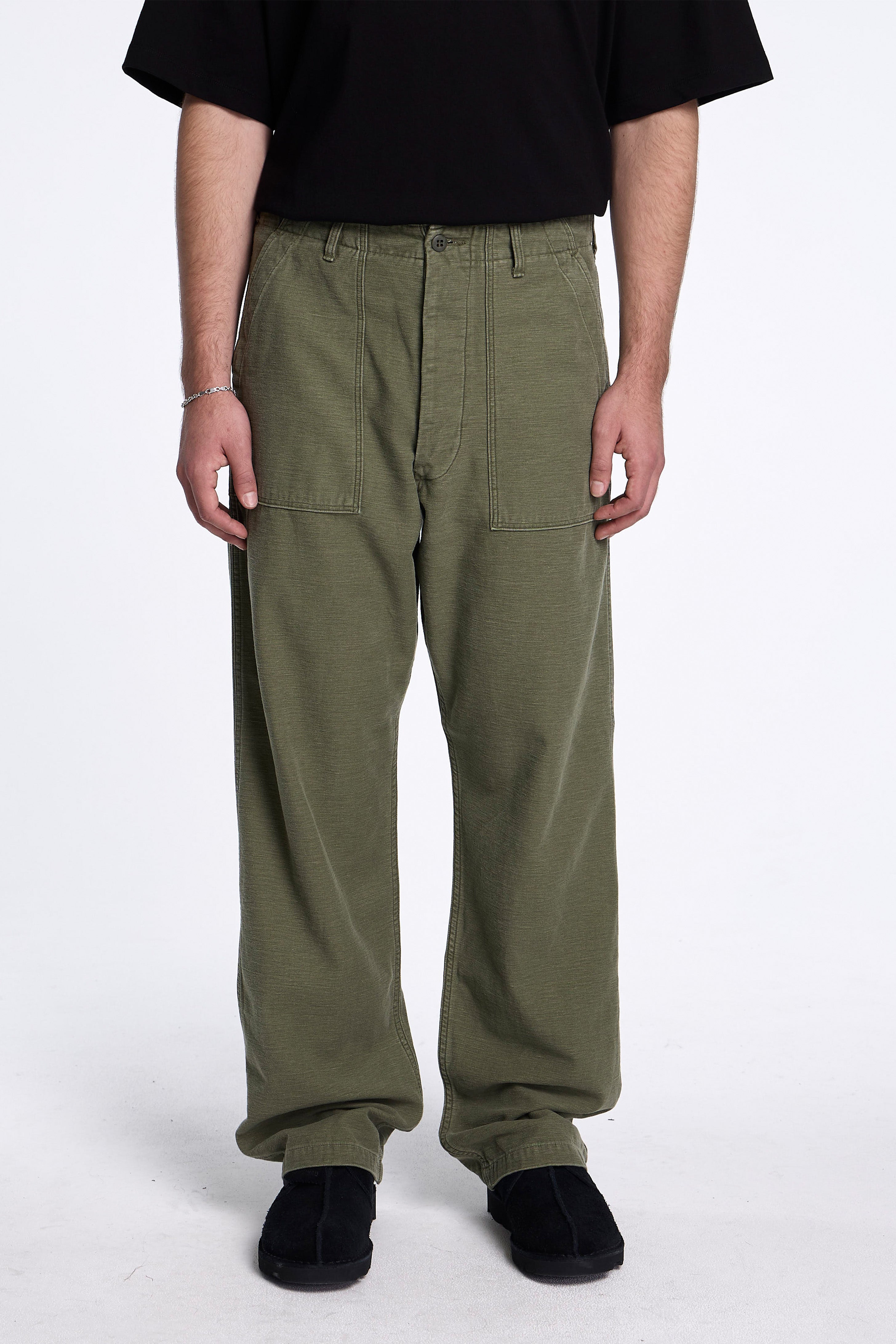 Used Wash Vintage Fit Fatigue Pants