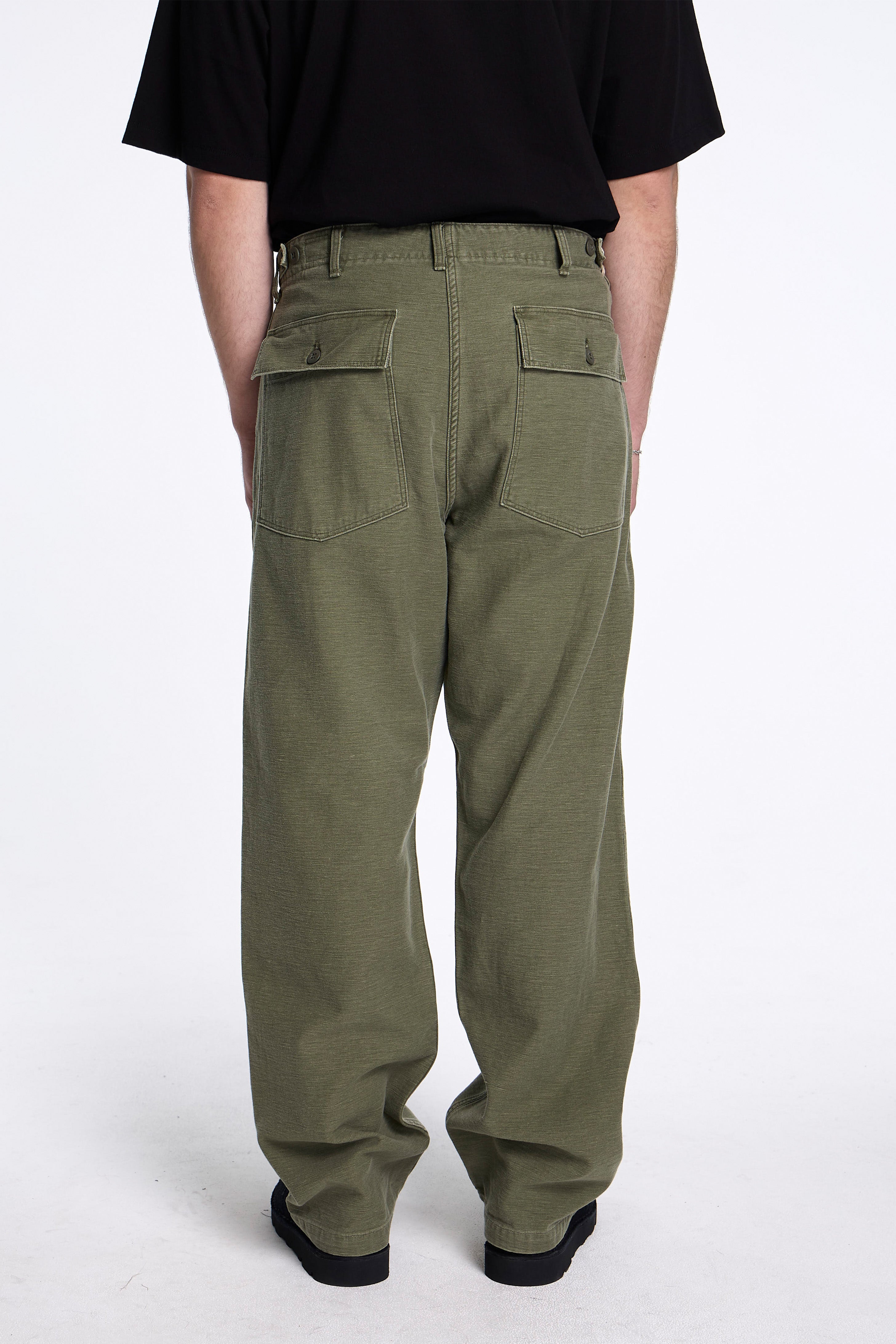 Used Wash Vintage Fit Fatigue Pants