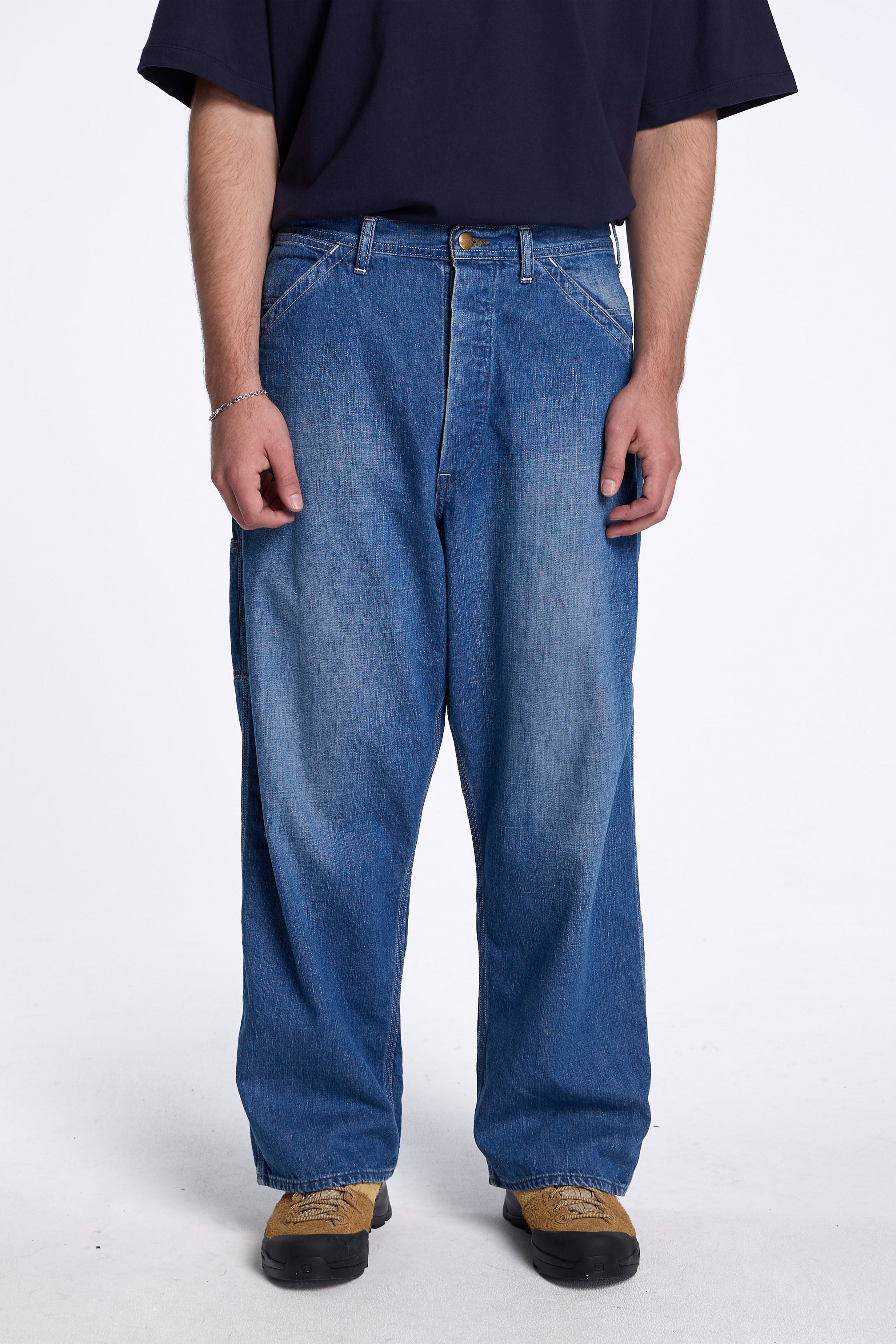 パンツ orSlow / WIDE FIT 30'S PAINTER PANTS orSlow WIDE FIT 30'S PAINTER PANTS DENIM USED – unexpected store