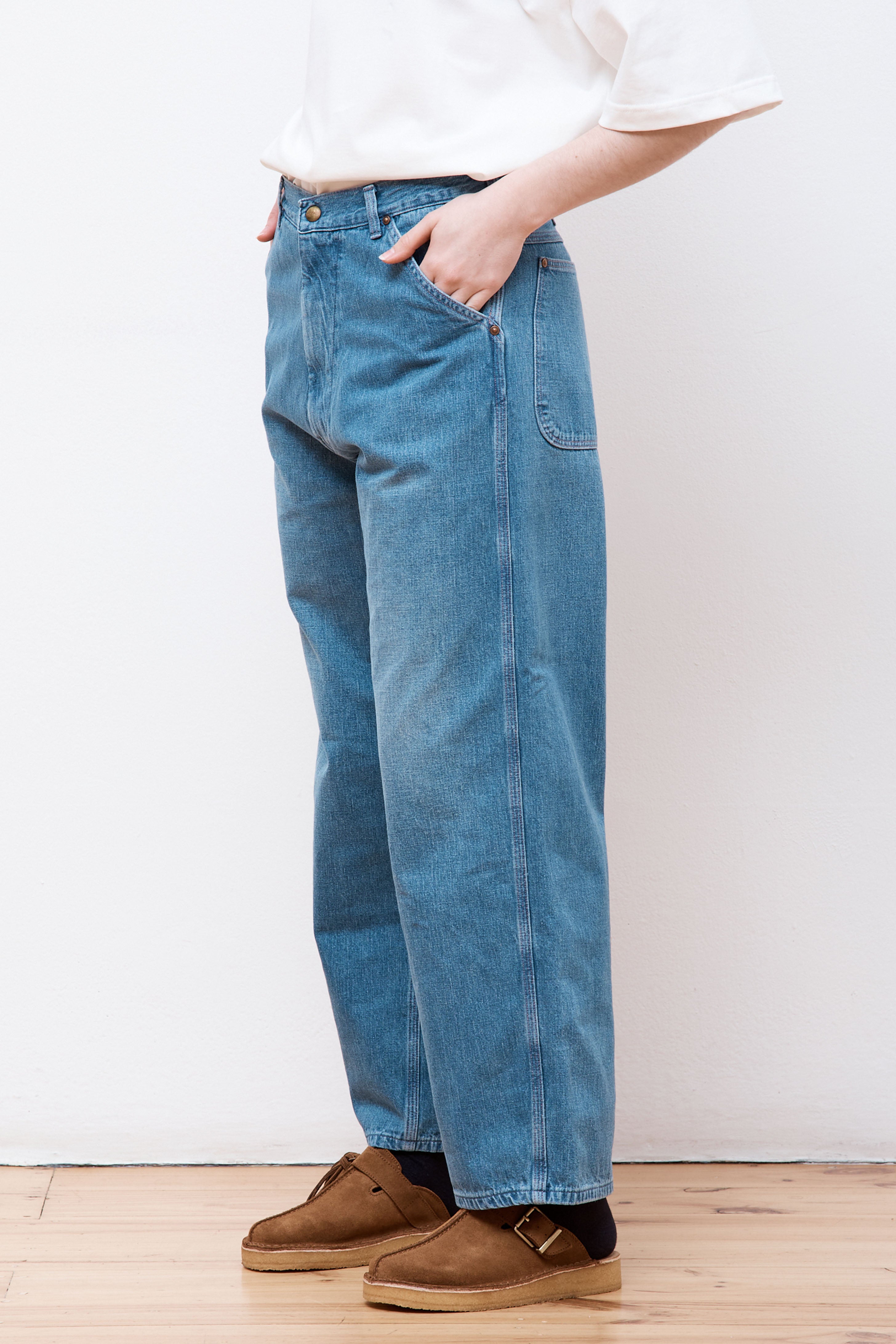 1930's Painter Pants Used Wash Denim Used