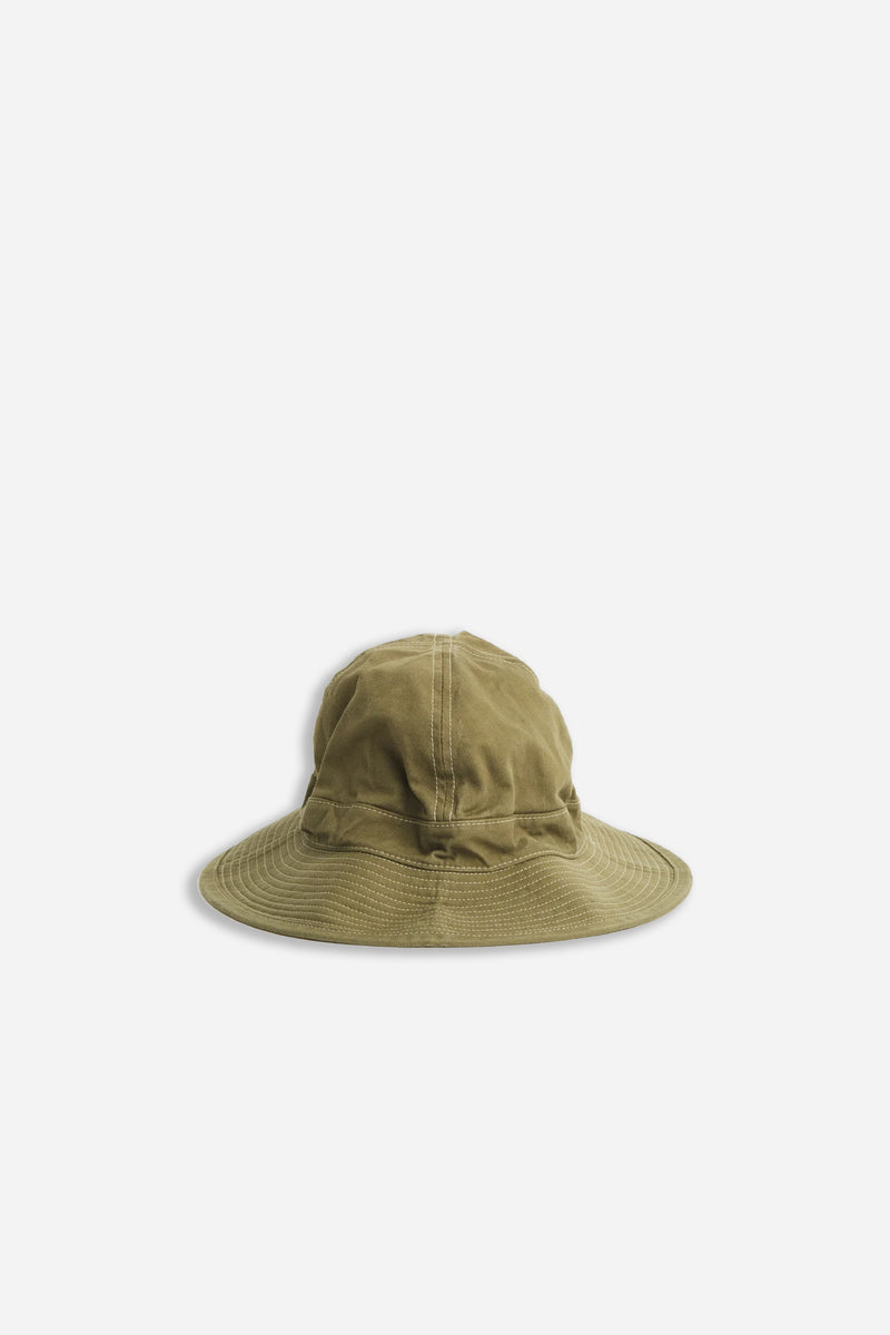 US Navy Hat Herringbone (Unisex) Green