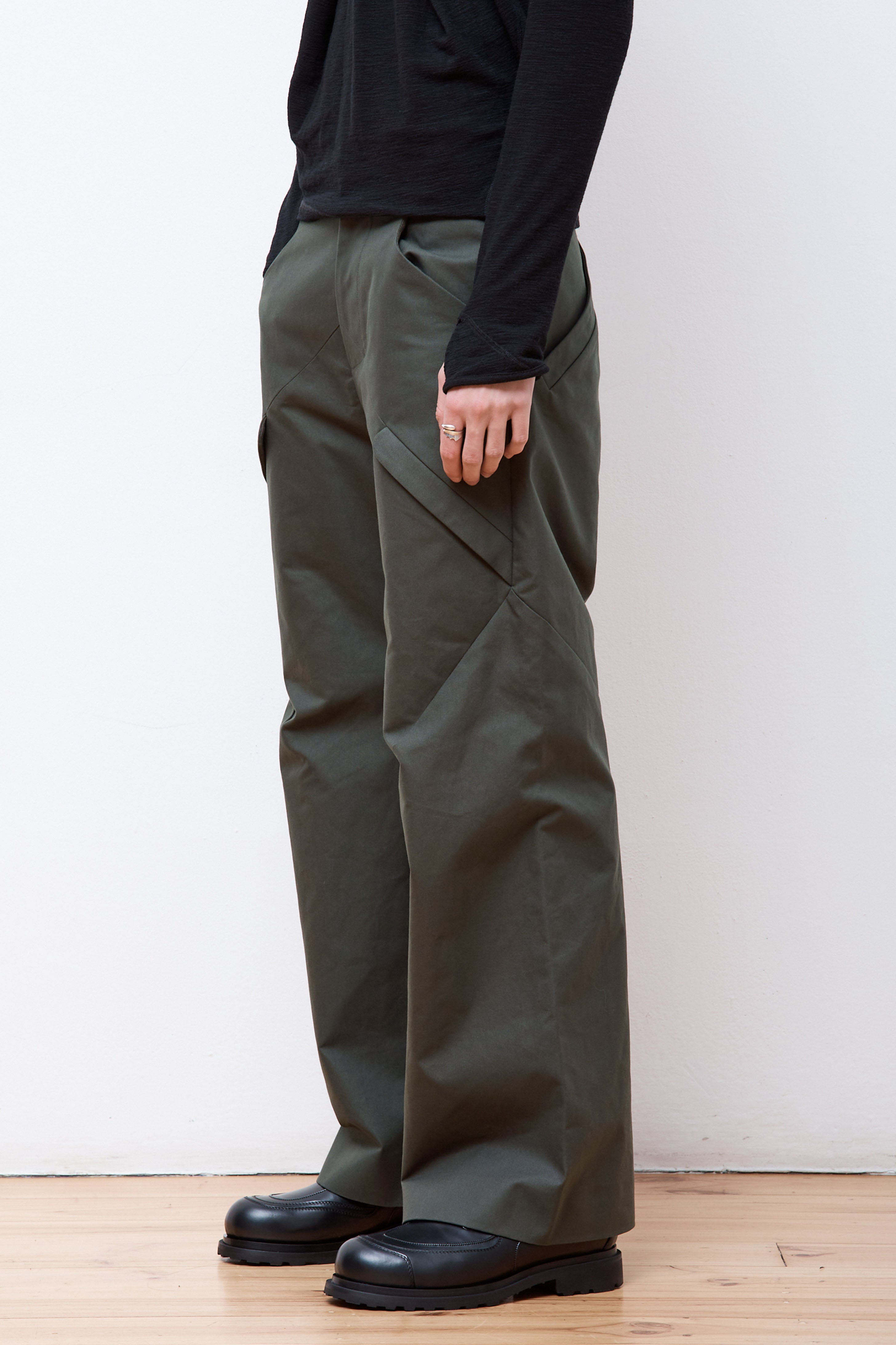 Node Pants  Army Green