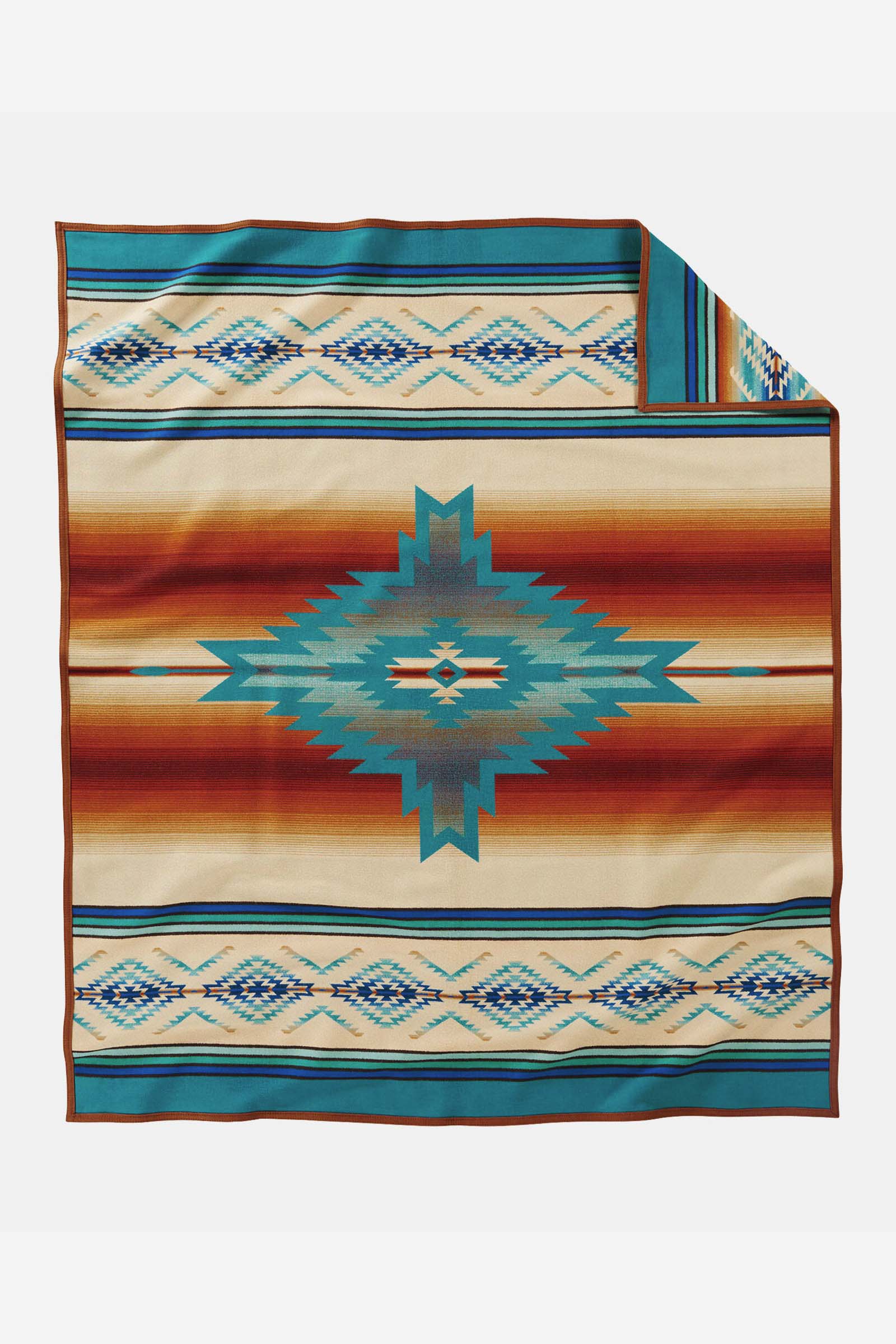 Pagosa Springs Turquoise Blanket