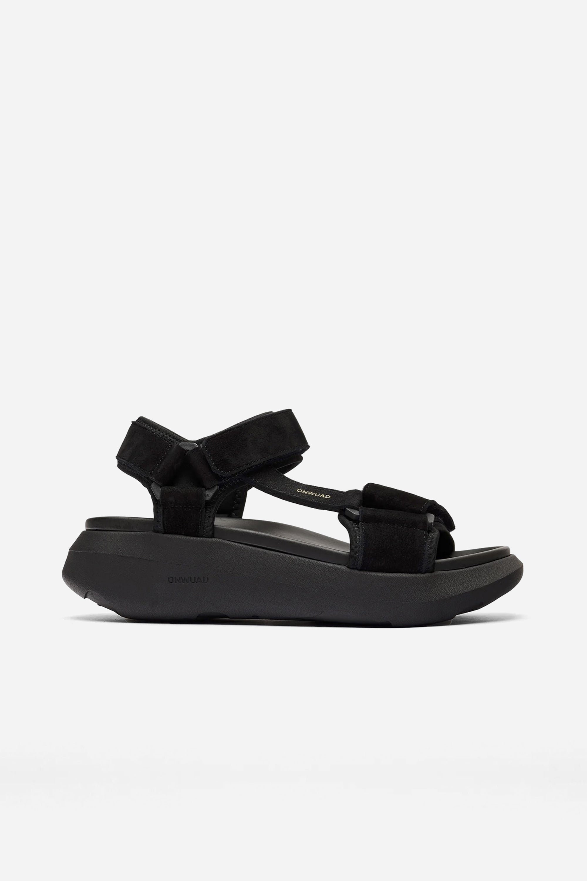 Schon Tech Sandal Nubuck Black