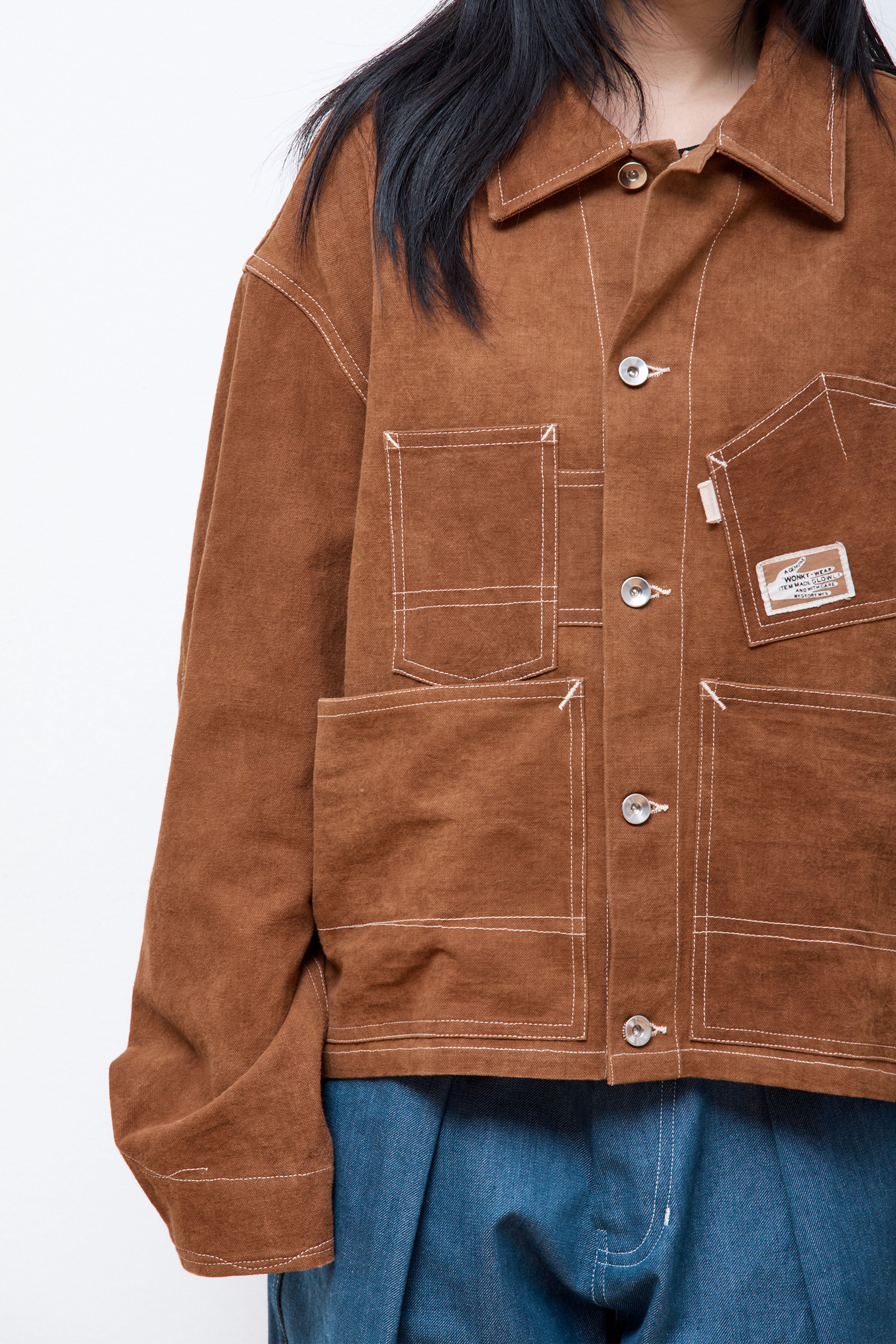 Station Jacket Brown Wonky-Wear