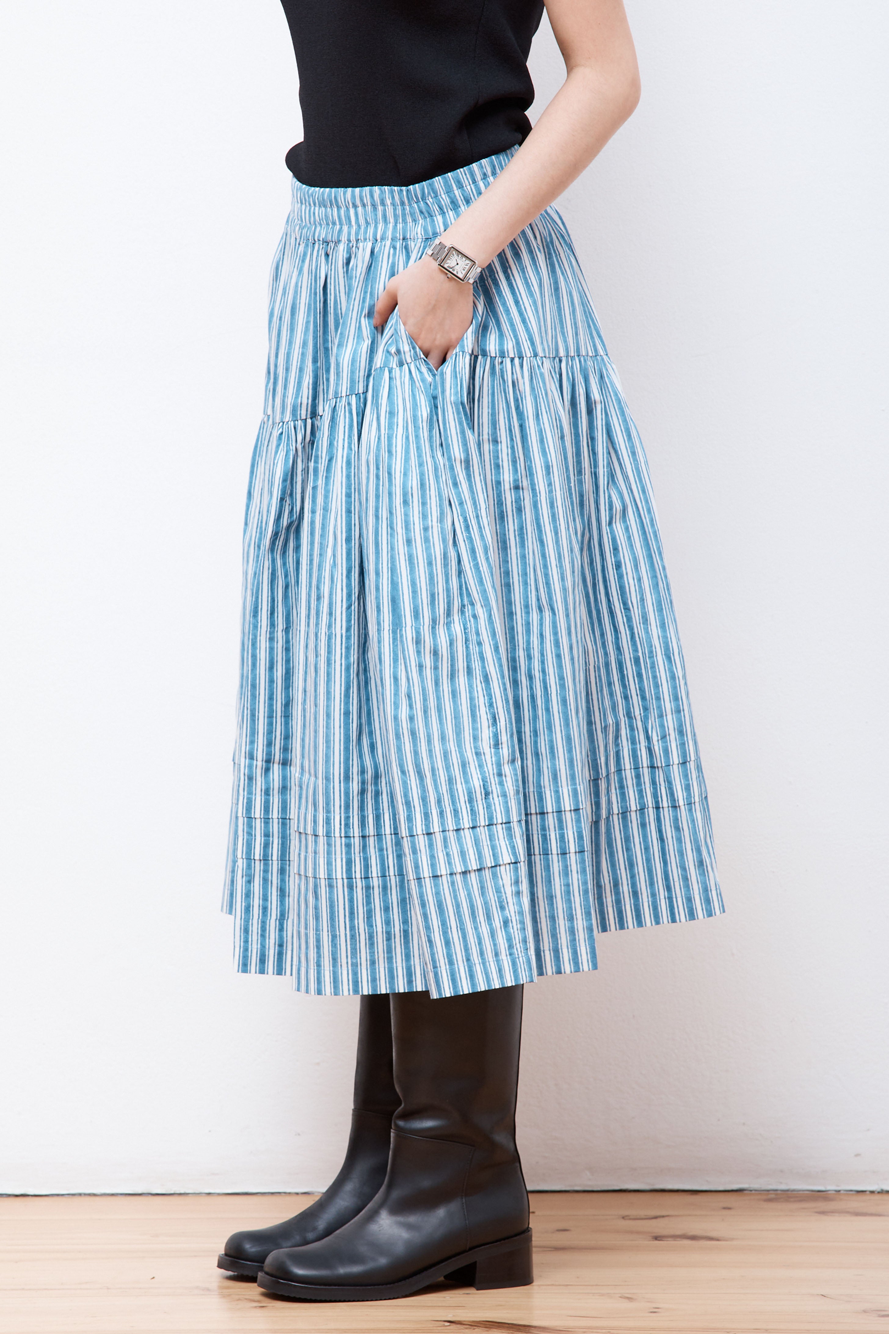 Juniper Skirt Broadstairs Stripe