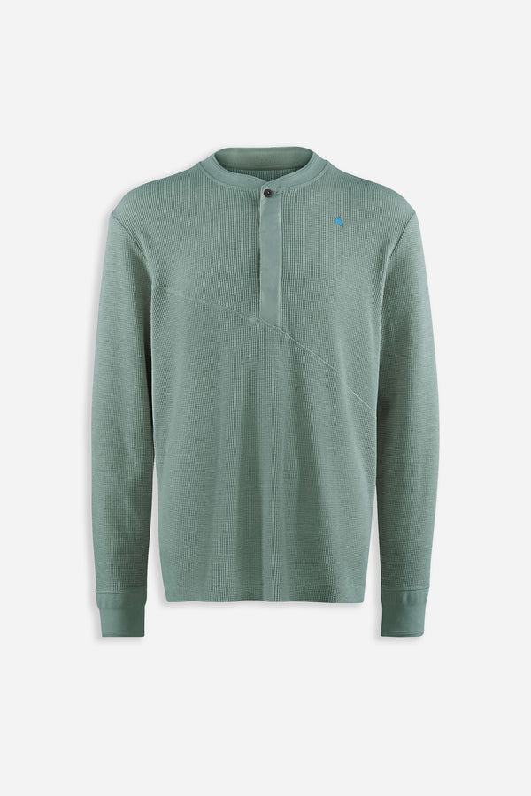 Snotra LS Sweater M's Faded Green