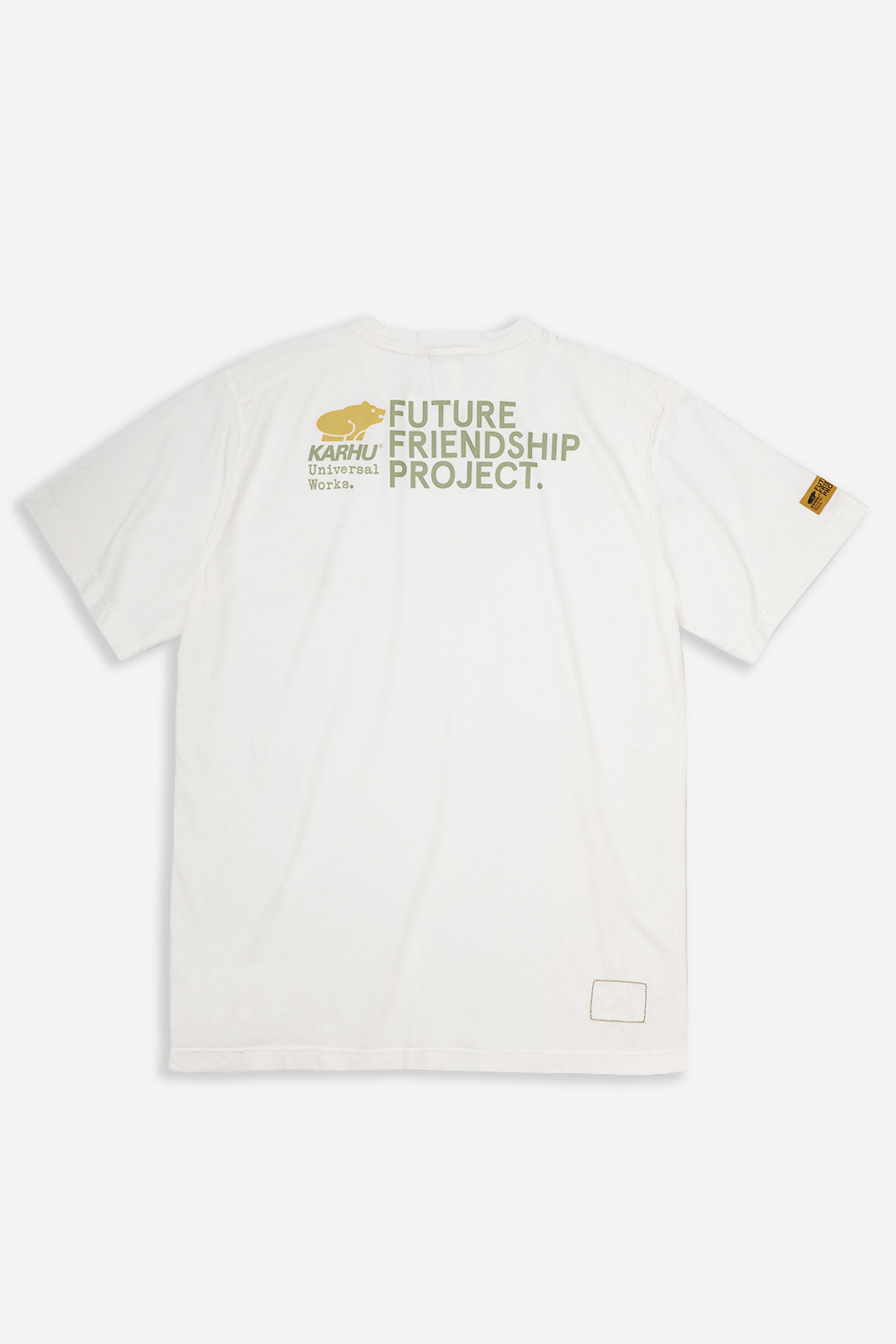 Karhu X Universal Works Print Tee Ecru