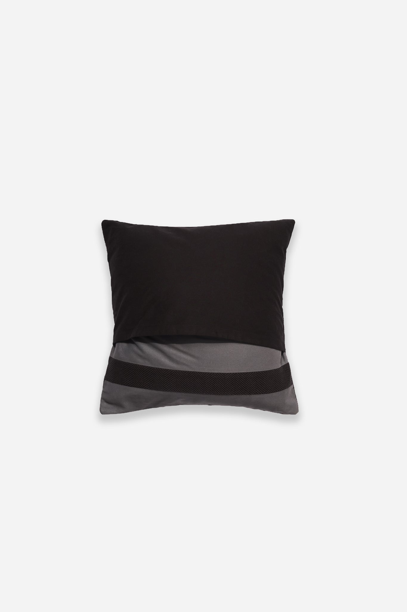 Panel Work Cushion Cover Black