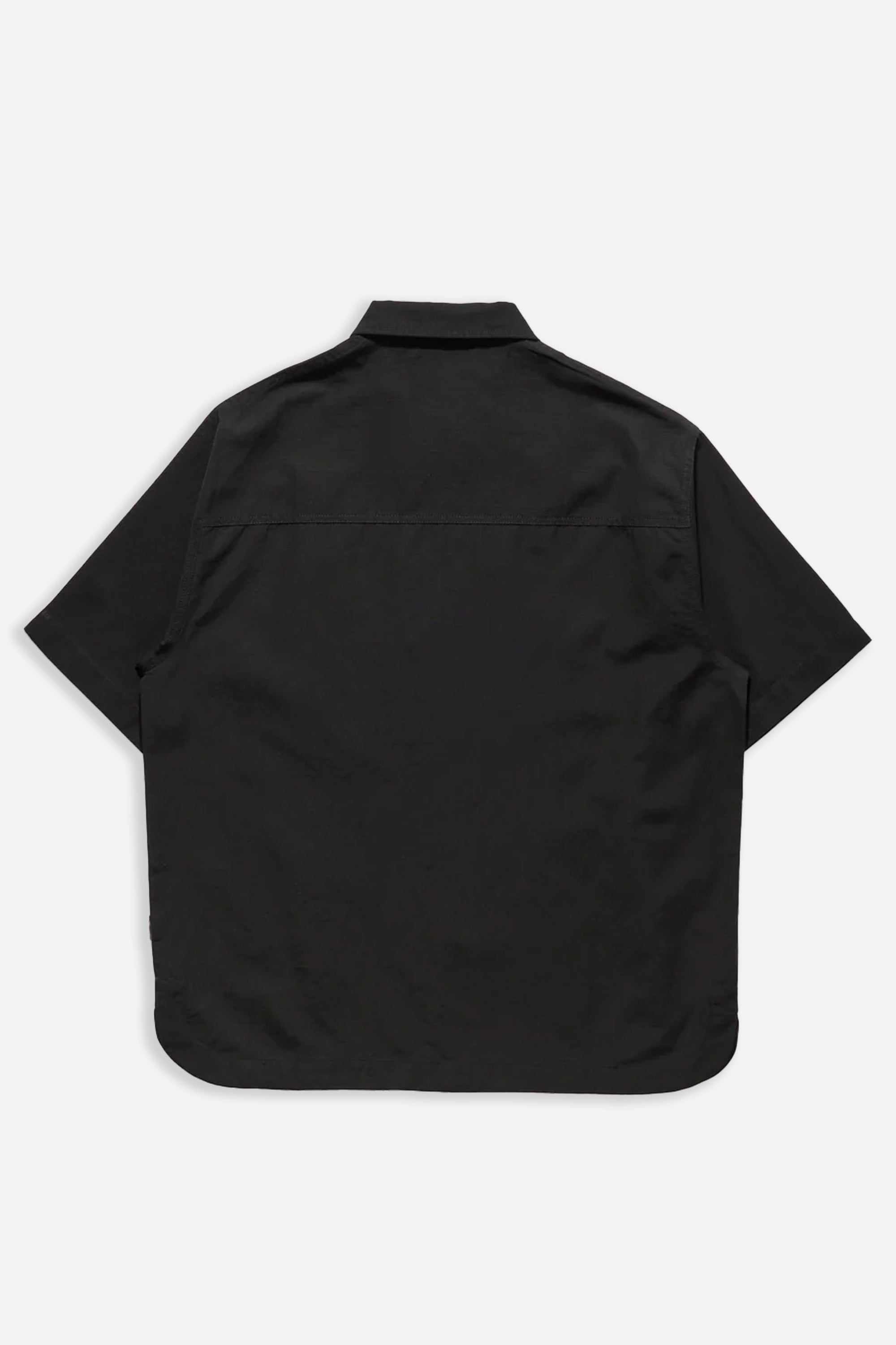 Asym Monk Shirt Black