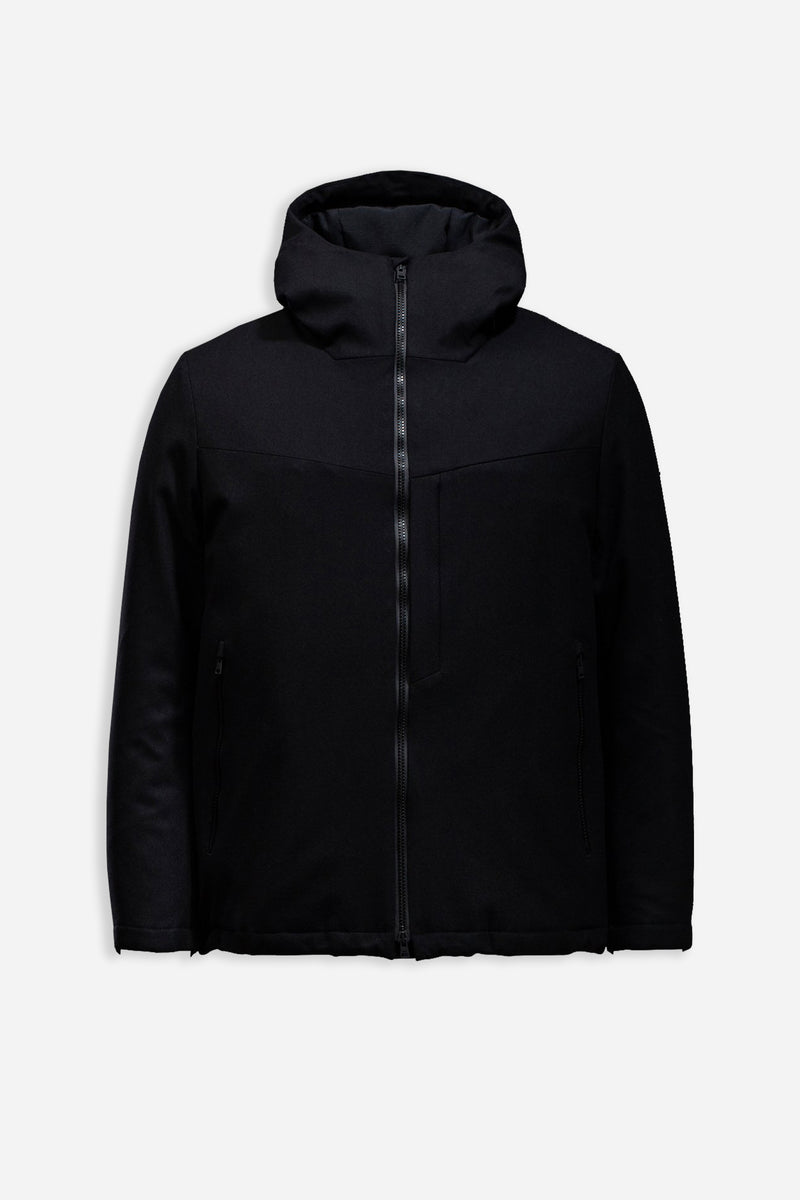 Technical Jacket Clima System Wool Black